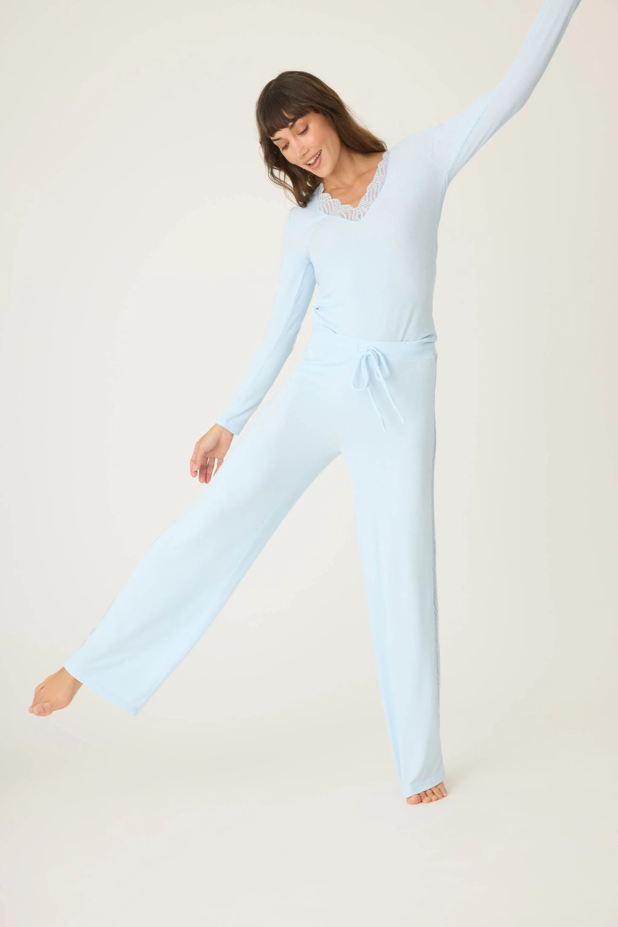 Lacey Basics Ribbed Pants sold by P.J. Salvage product image thumbnail 4