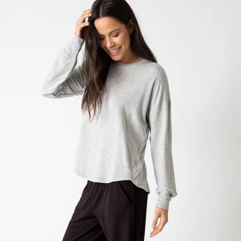 Jammie Essentials Long Sleeve Top sold by P.J. Salvage