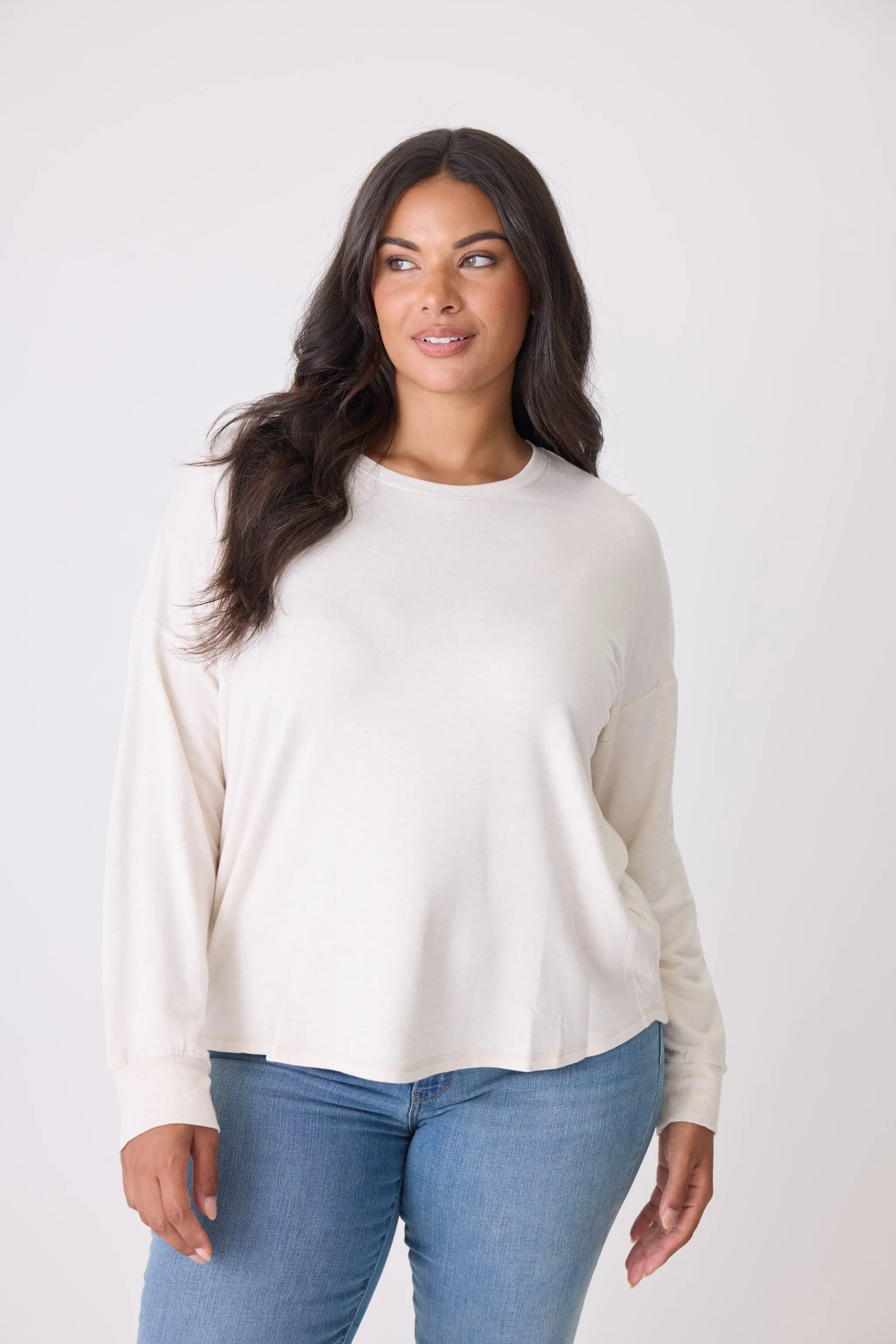 Jammie Essentials Long Sleeve Top - Plus Size sold by P.J. Salvage product image thumbnail 3
