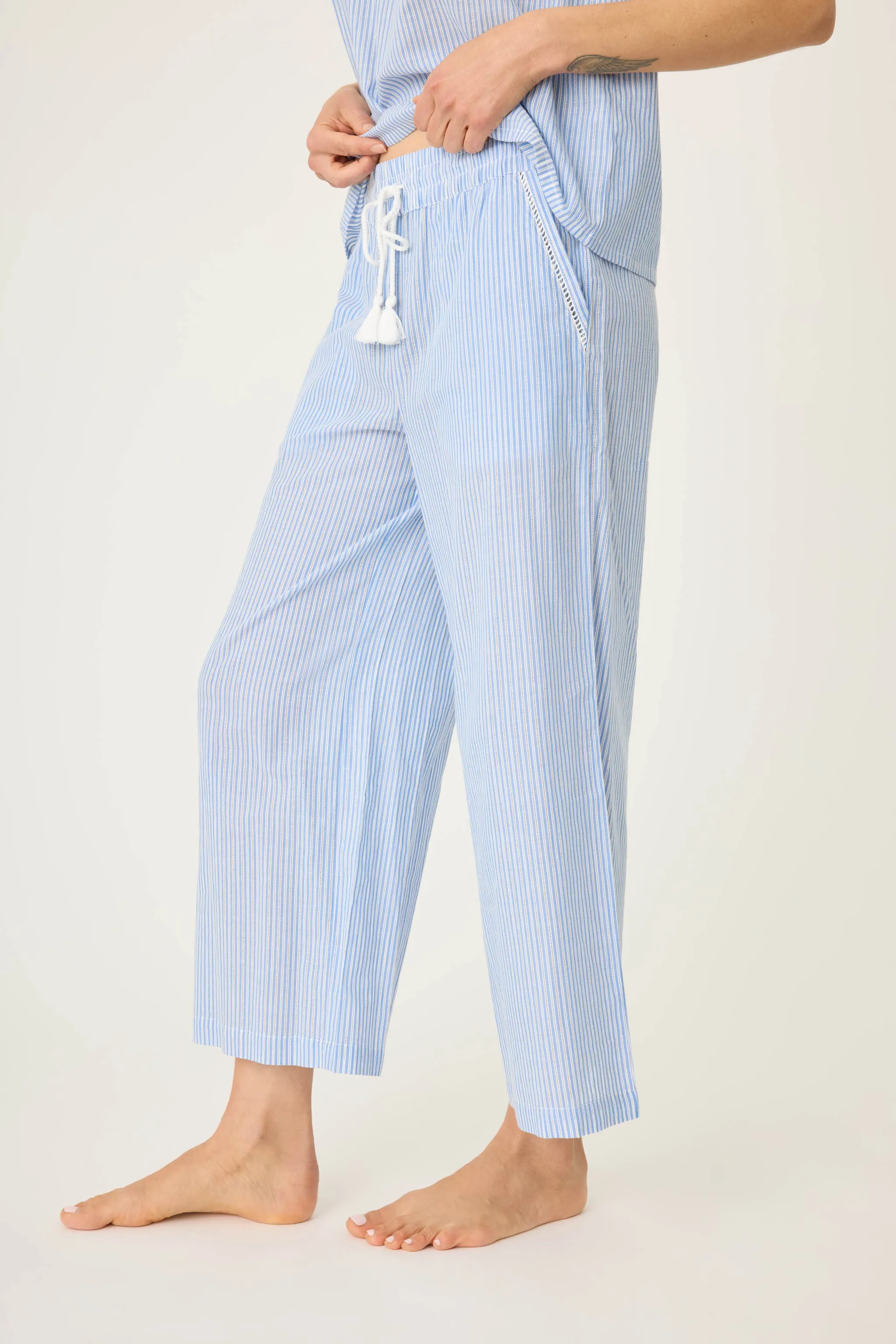 Dainty Daisy Open Leg Crop Pants sold by P.J. Salvage product image thumbnail 4