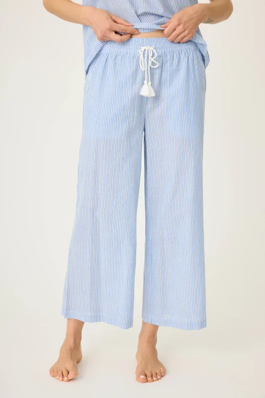Dainty Daisy Open Leg Crop Pants sold by P.J. Salvage
