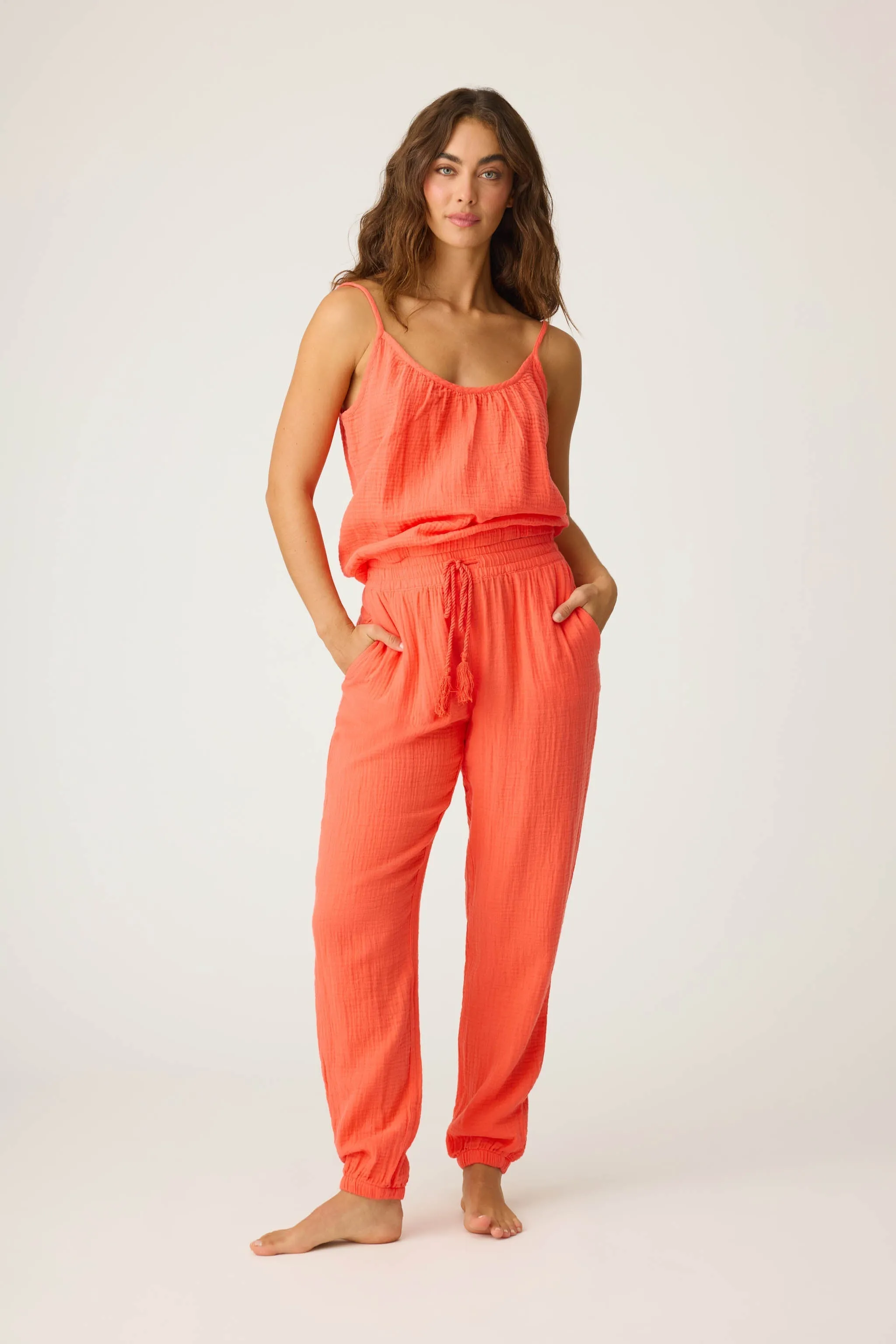 Copacabana Gauze Banded Pant sold by P.J. Salvage product image thumbnail 4