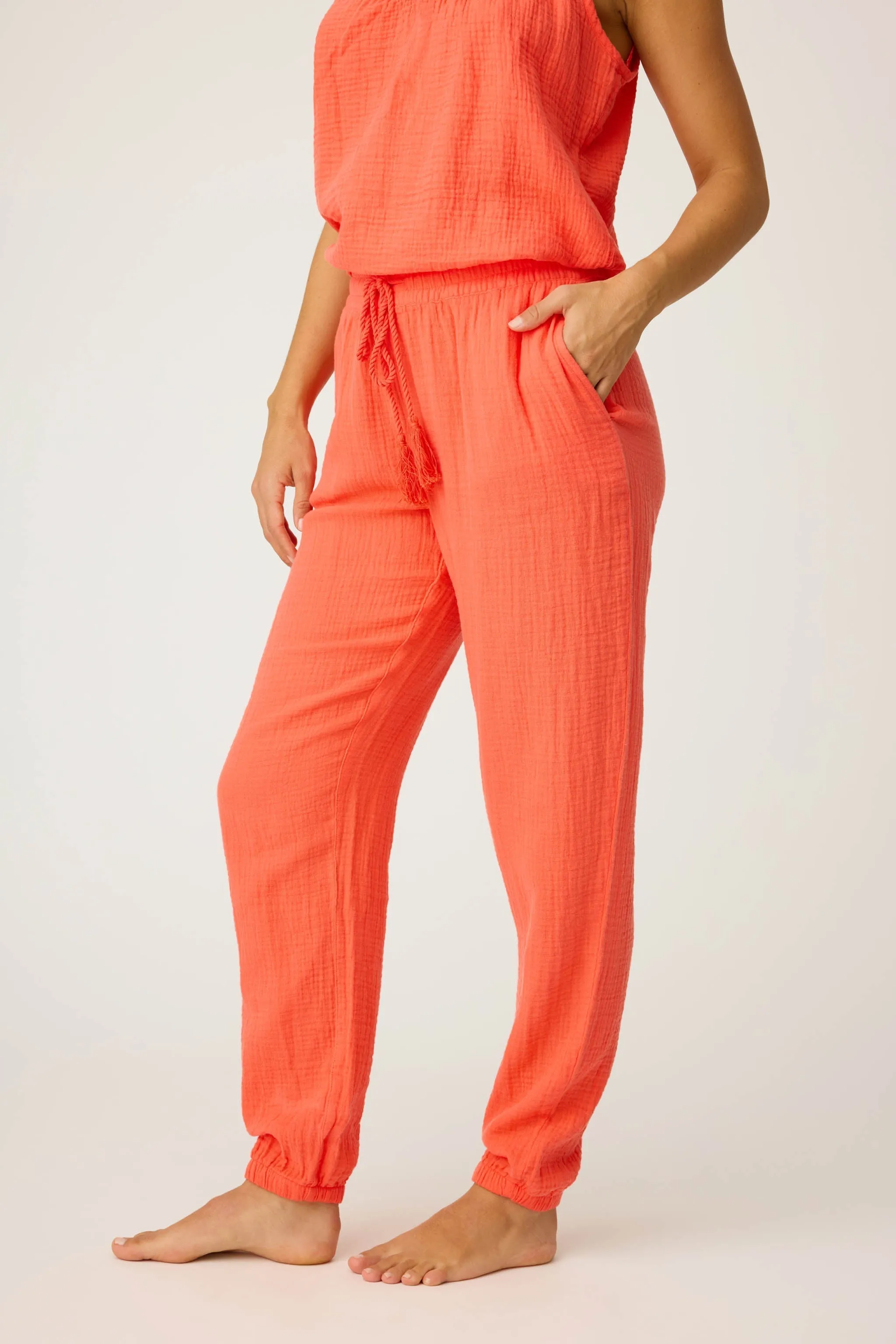 Copacabana Gauze Banded Pant sold by P.J. Salvage product image thumbnail 2