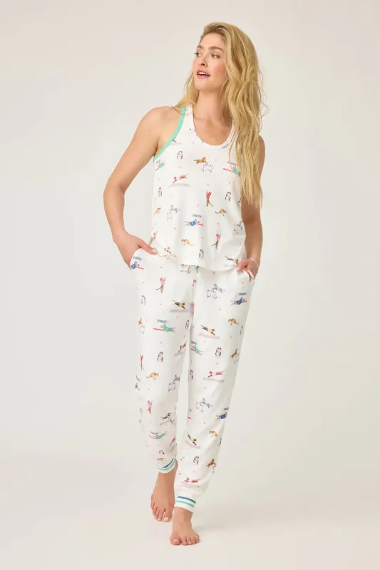 Catletics Cat Print Tank & Pant PJ Set sold by P.J. Salvage