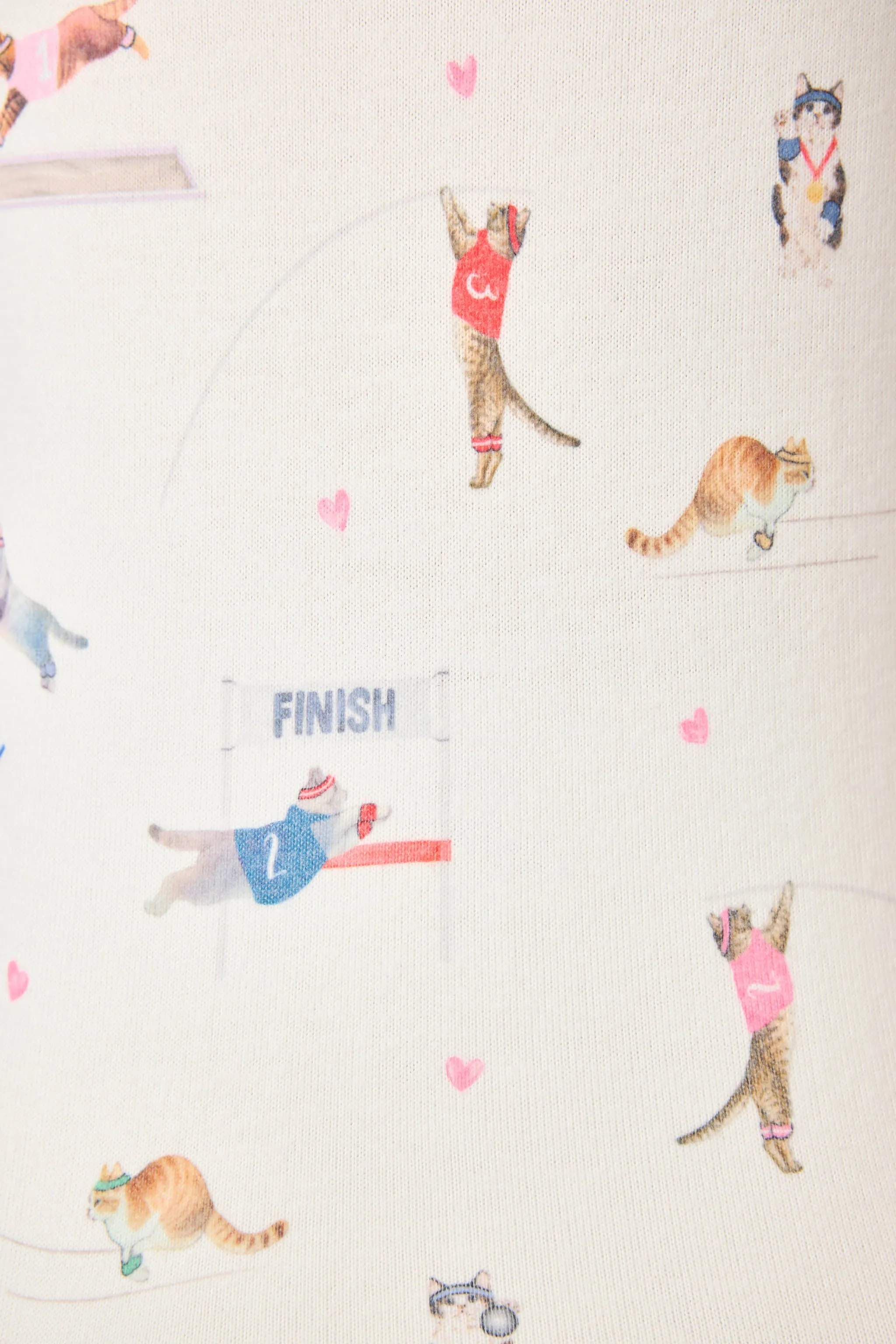 Catletics Cat Print Banded Pants sold by P.J. Salvage product image thumbnail 2