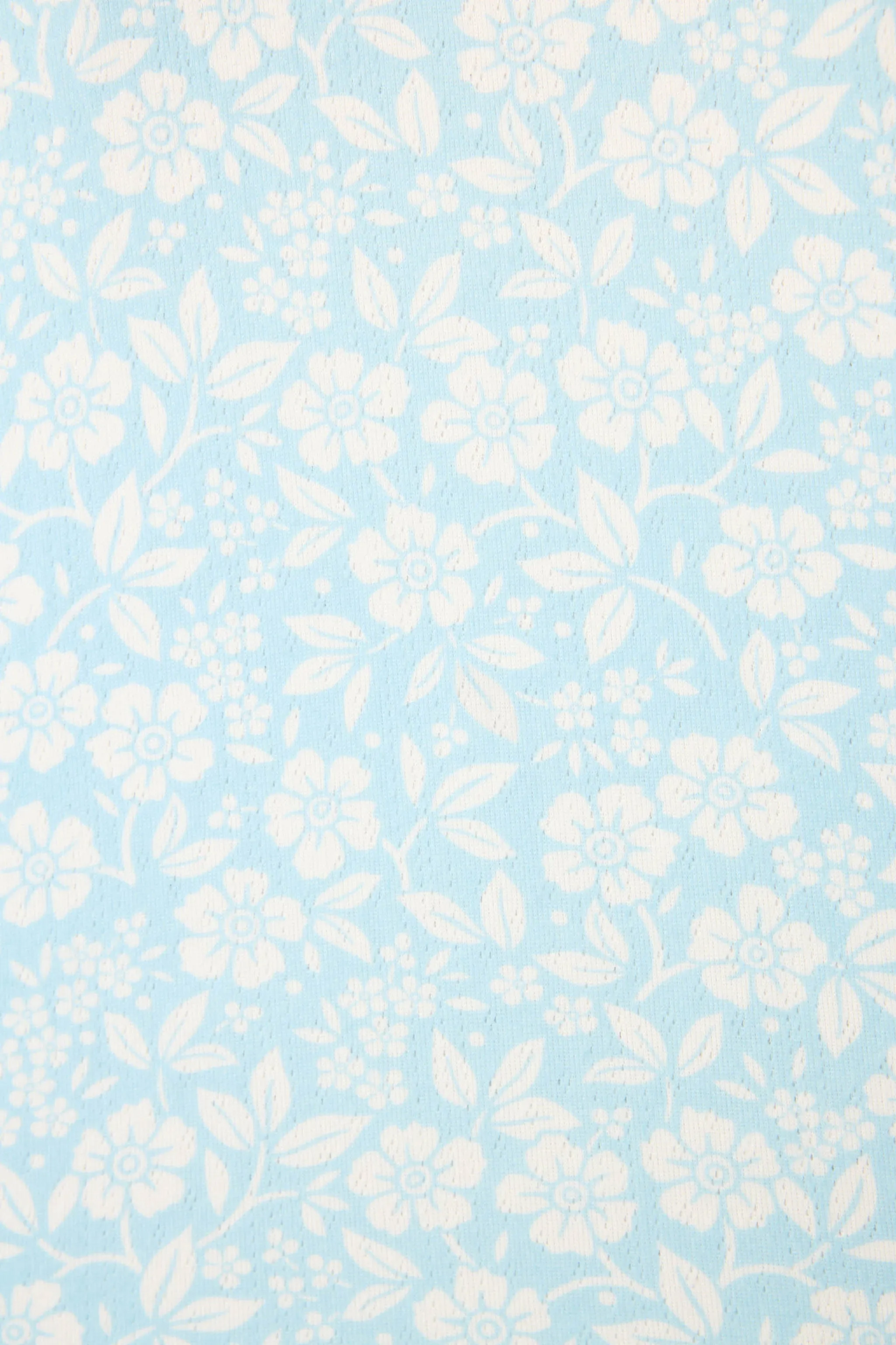 Blue Floral Print Henley PJ Set sold by P.J. Salvage product image thumbnail 2