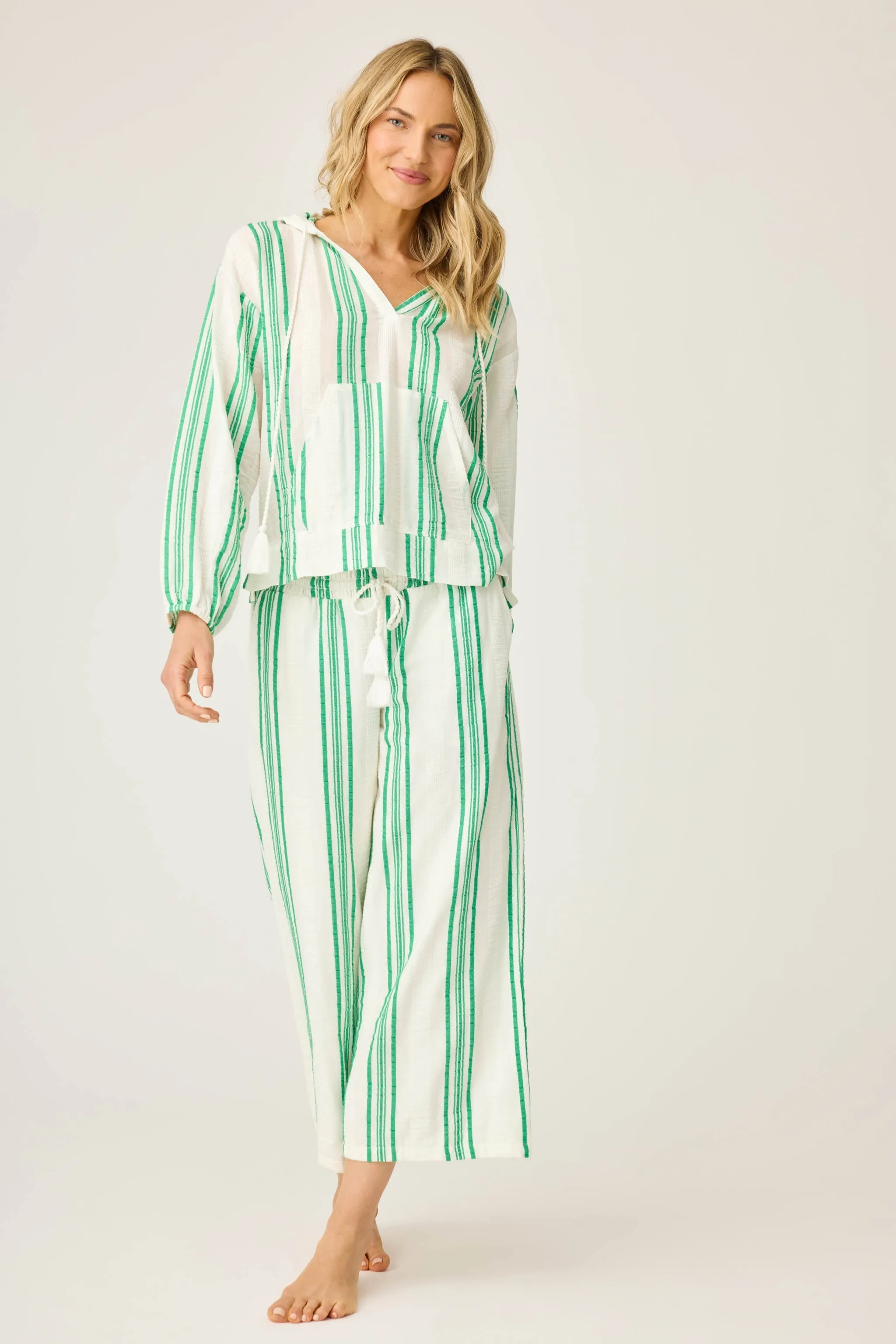 Beachcomber Wide Leg Cropped Pants sold by P.J. Salvage product image thumbnail 3