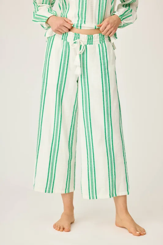 Beachcomber Wide Leg Cropped Pants sold by P.J. Salvage