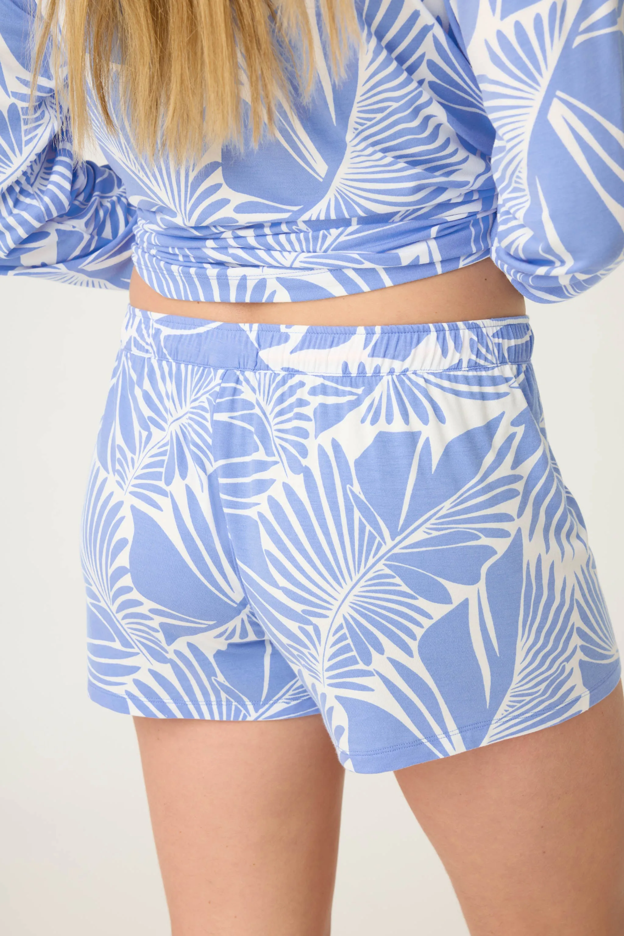 Bayside Dreams Tropical Print Shorts sold by P.J. Salvage product image thumbnail 2