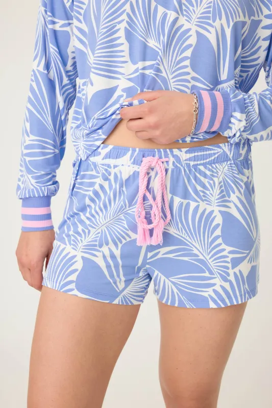 Bayside Dreams Tropical Print Shorts sold by P.J. Salvage