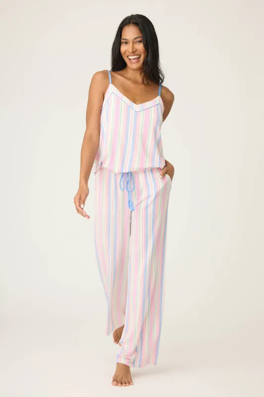 Bayside Dreams Striped PJ Set sold by P.J. Salvage