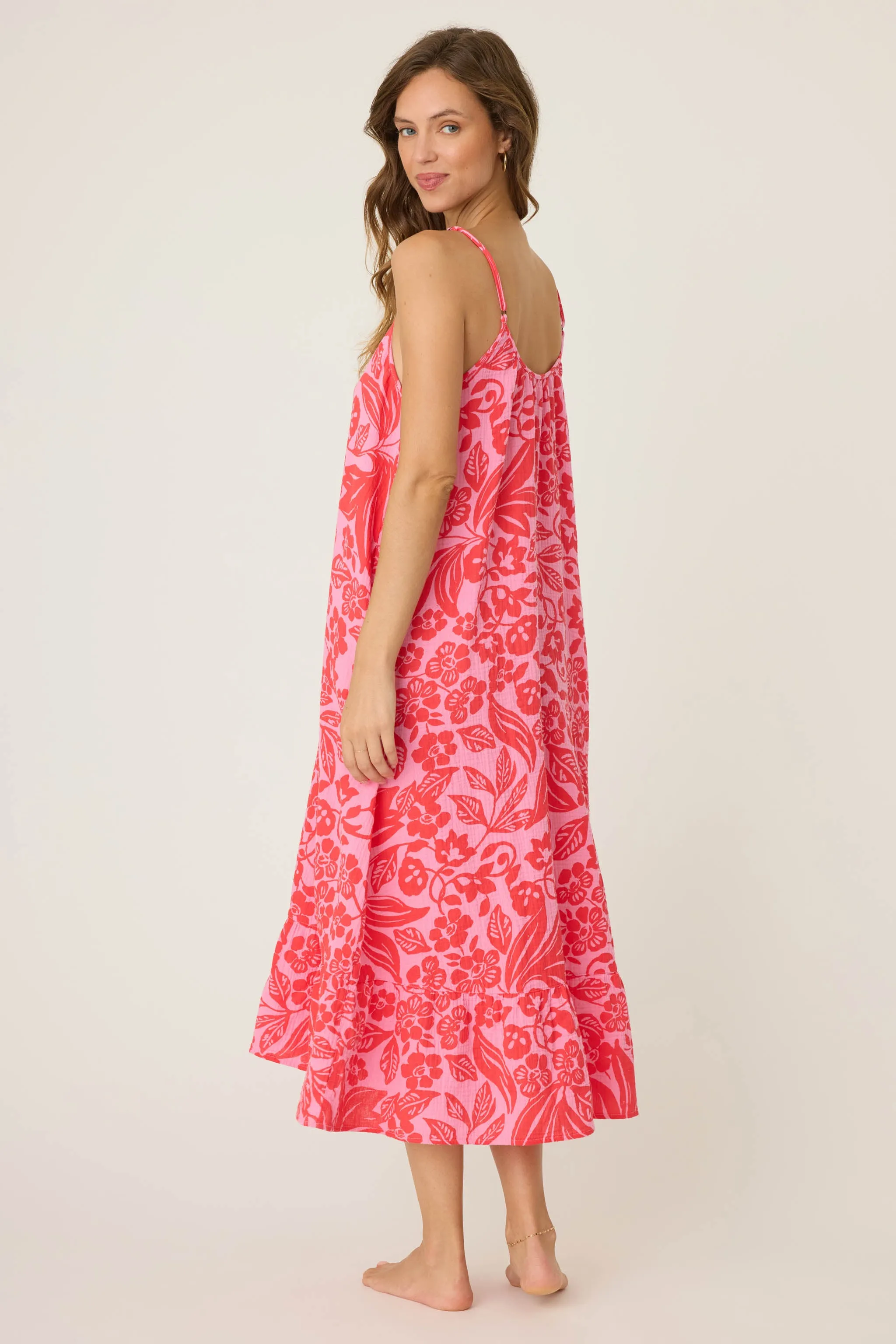 Bali Bay Floral Maxi Dress sold by P.J. Salvage product image thumbnail 2