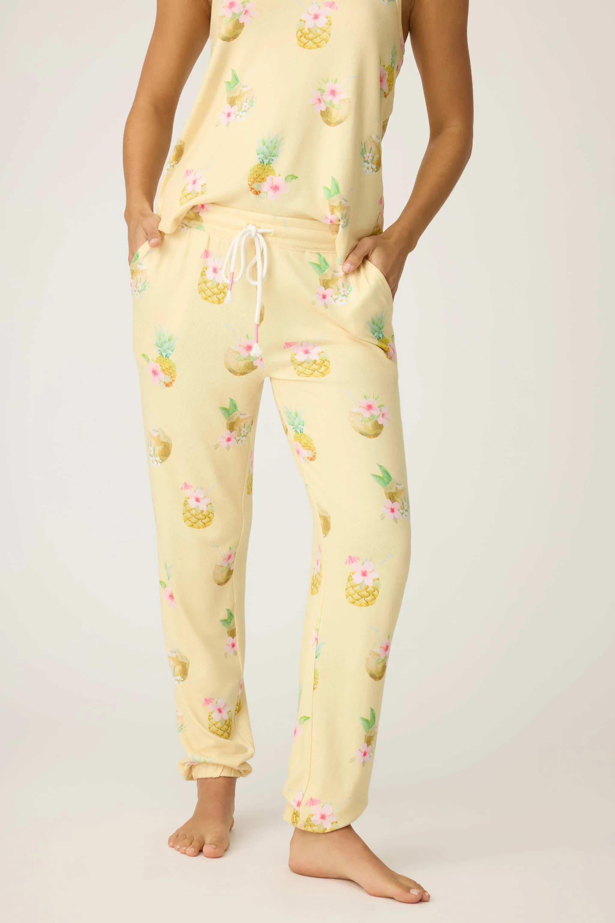 Aloha Hour Banded Pants sold by P.J. Salvage product image thumbnail 3