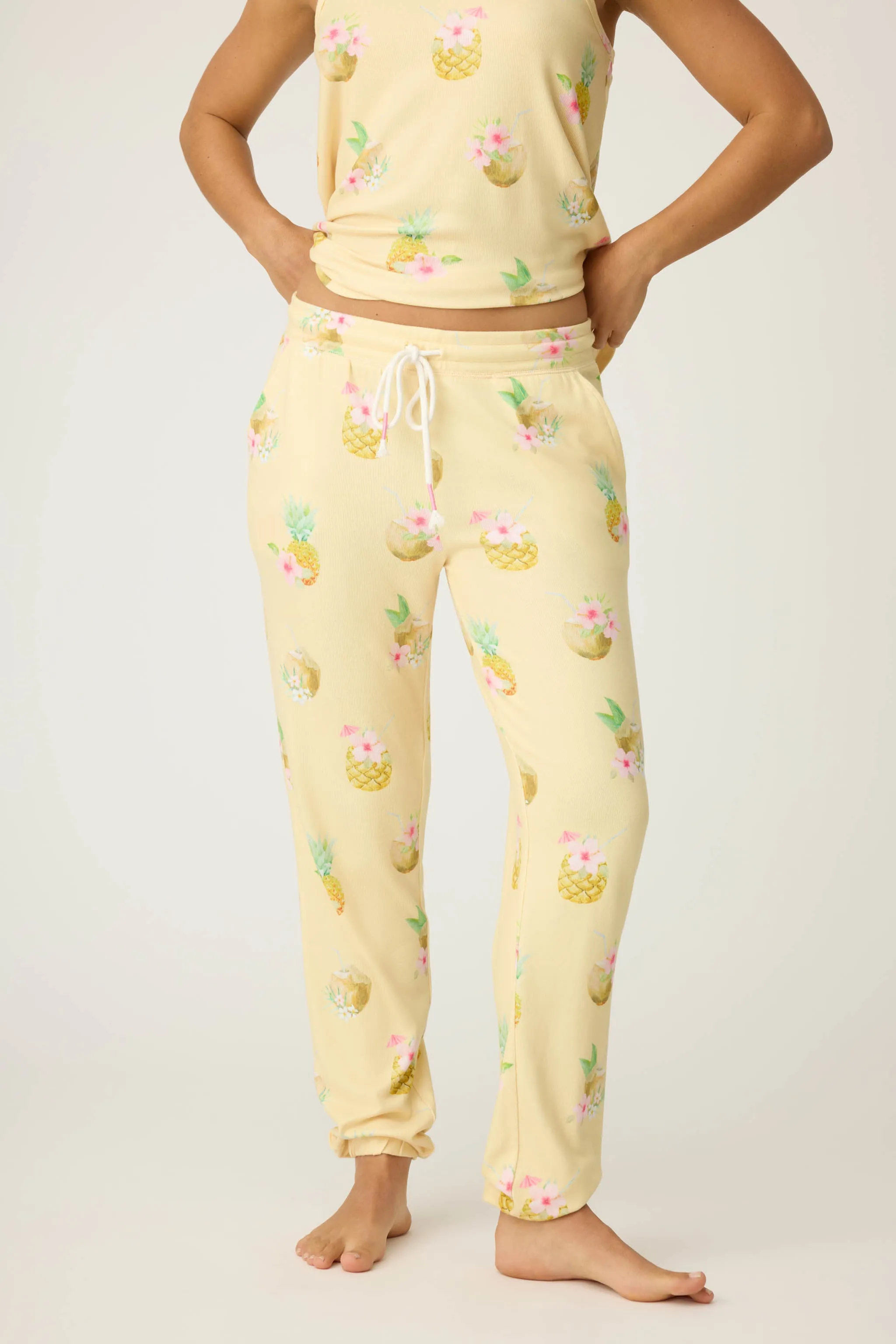 Aloha Hour Banded Pants sold by P.J. Salvage