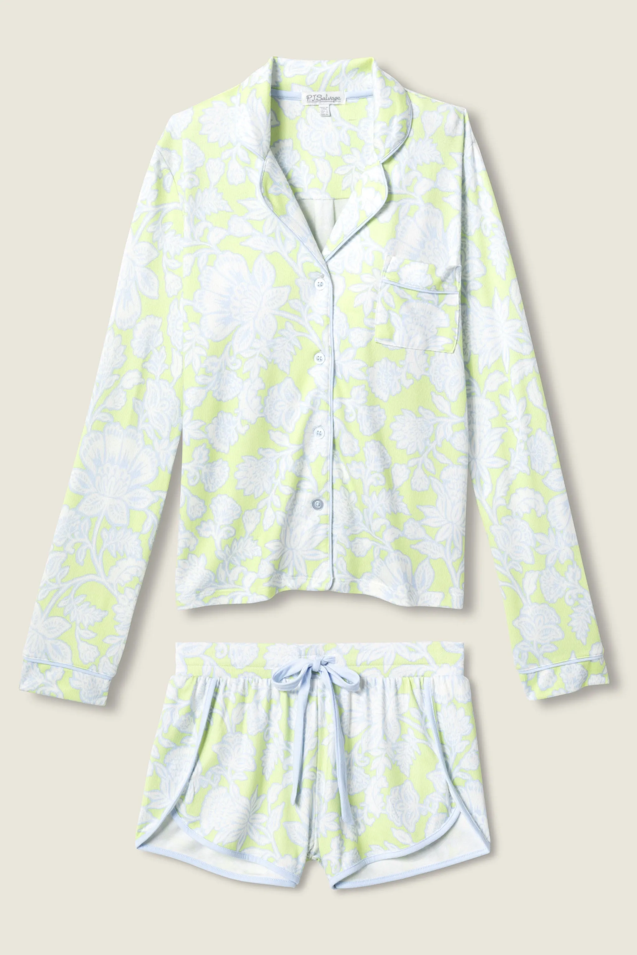Beautiful Life Floral Print Shorts Set sold by P.J. Salvage product image thumbnail 2