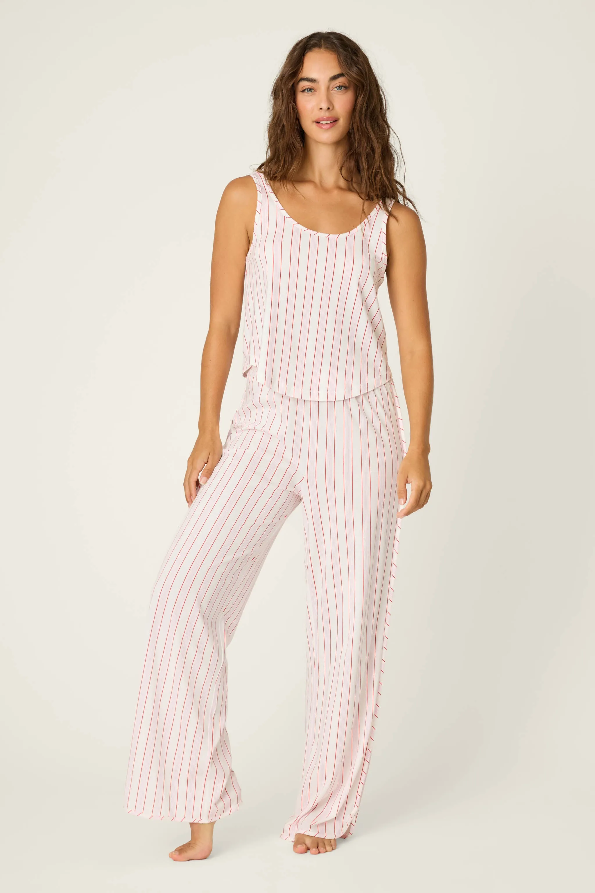 Feeling Loved Striped PJ Set sold by P.J. Salvage product image thumbnail 3
