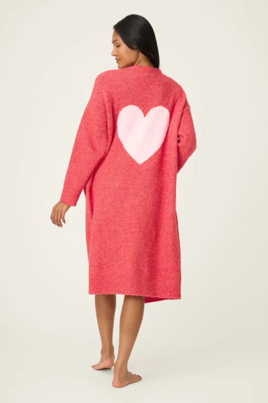 Wildest Dreams Long Line Cardigan sold by P.J. Salvage