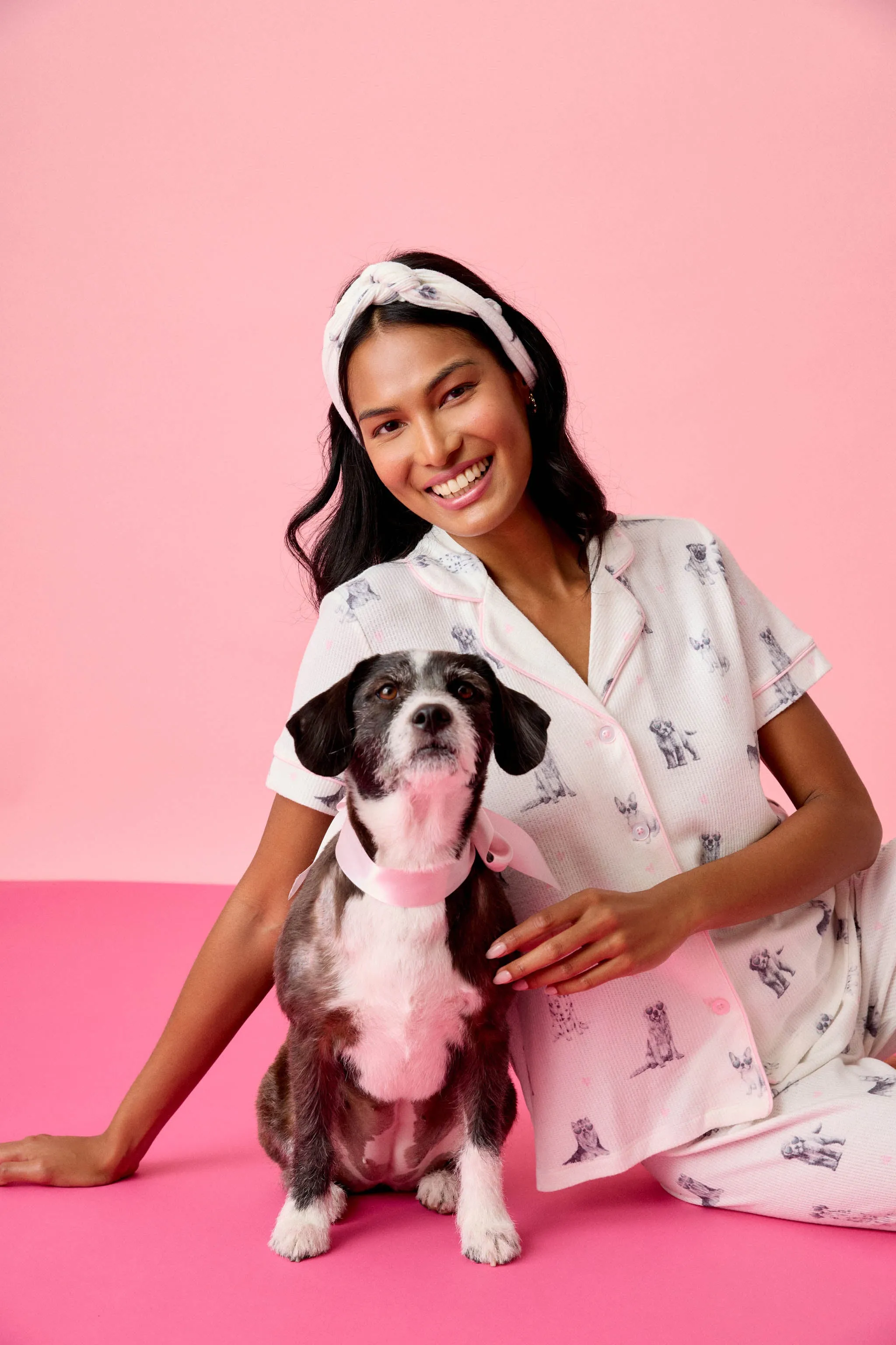 My Dog Is My Valentine 3-Piece PJ Set sold by P.J. Salvage