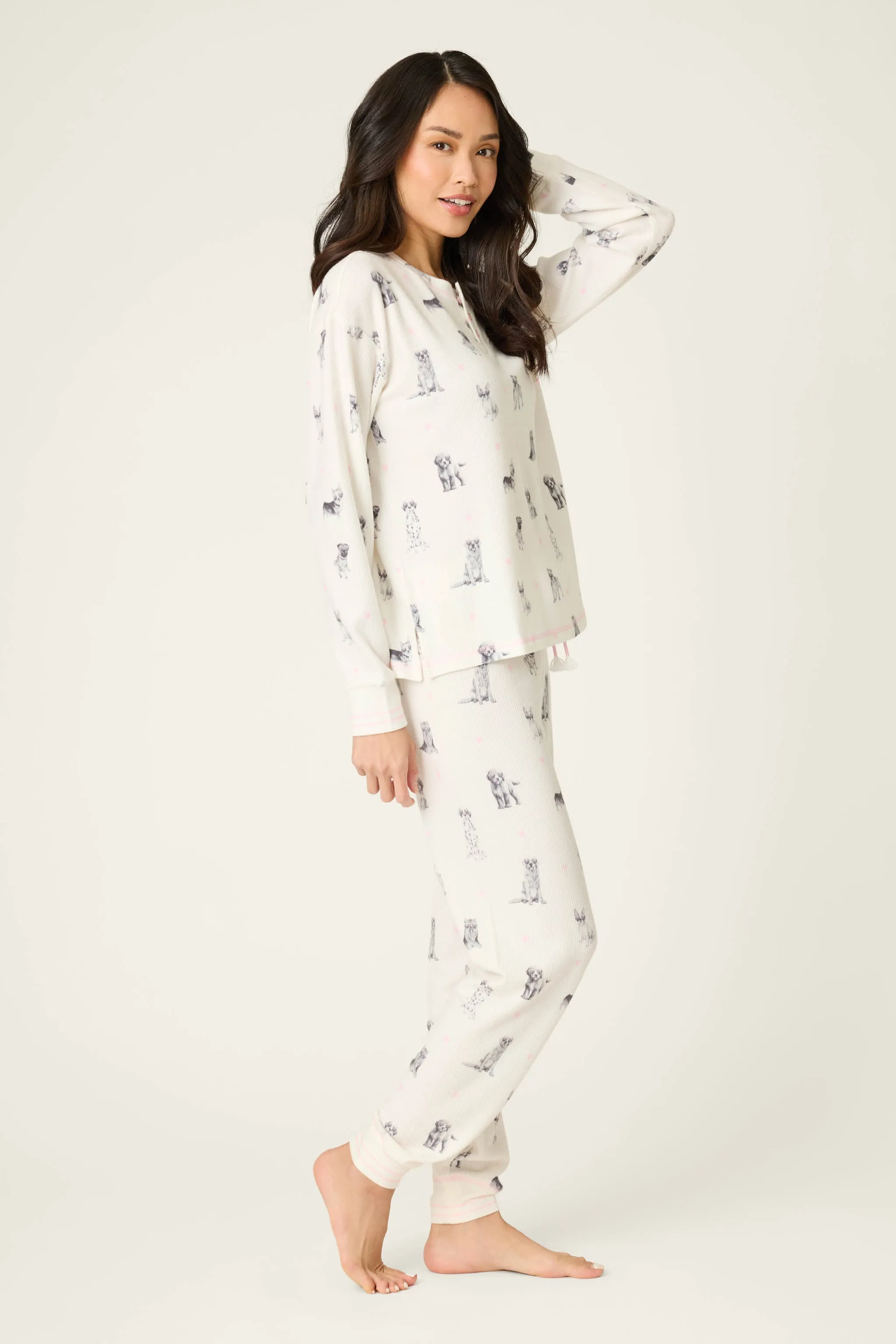 My Dog Is My Valentine PJ Set sold by P.J. Salvage product image thumbnail 4