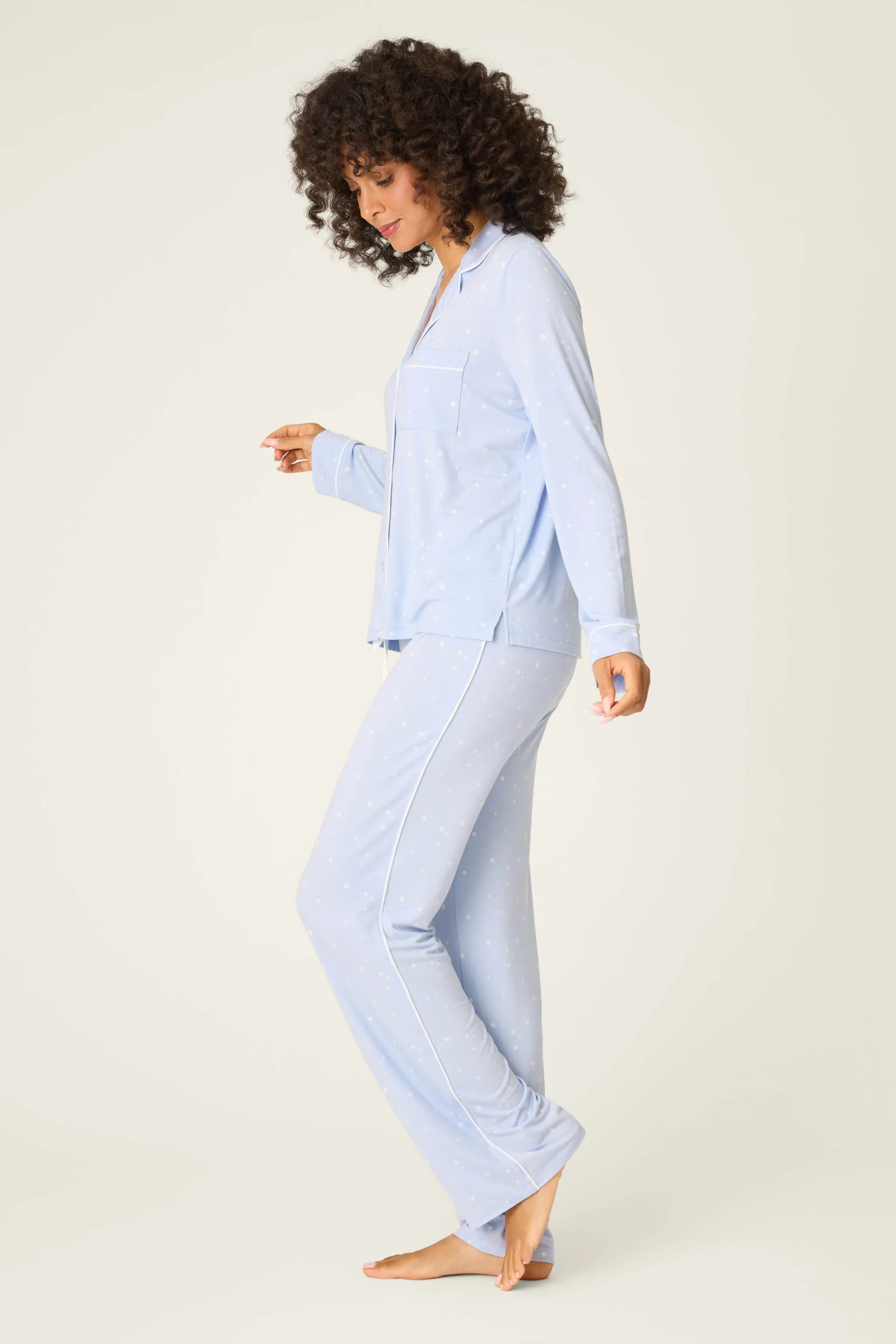 Modal Basics Star Print 3-Piece PJ Set sold by P.J. Salvage product image thumbnail 5