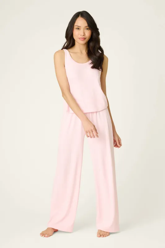 Pointelle Essentials Ballet Pink PJ Set sold by P.J. Salvage