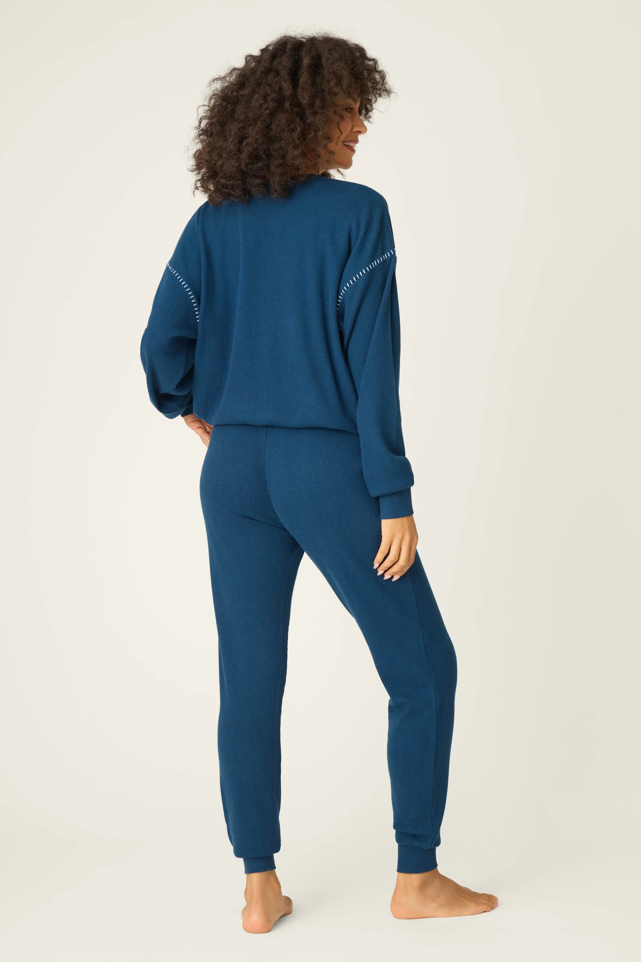 Cross Stitch Casuals Navy Lounge Set sold by P.J. Salvage product image thumbnail 2