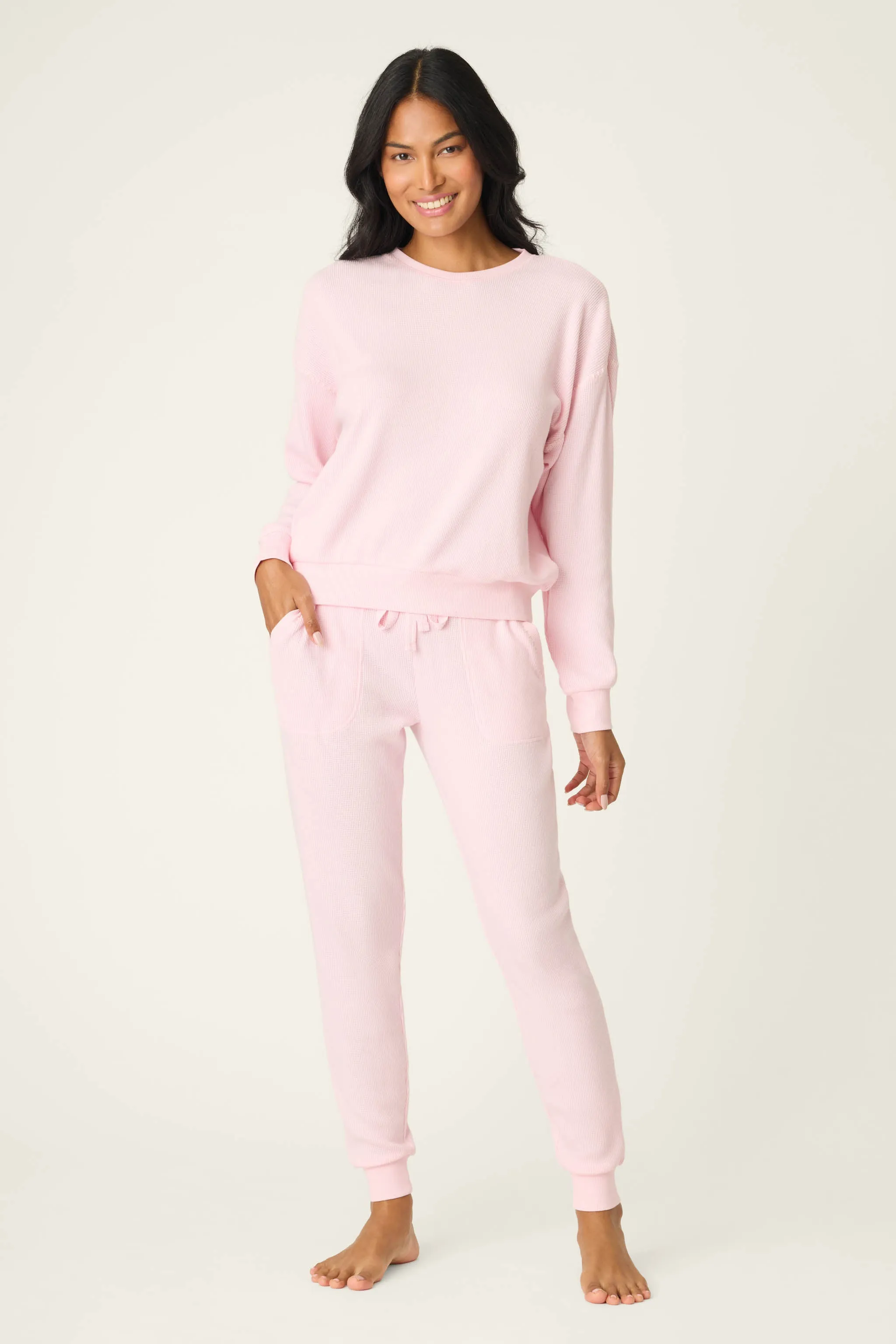 Cross Stitch Casuals Ballet Pink Lounge Set sold by P.J. Salvage