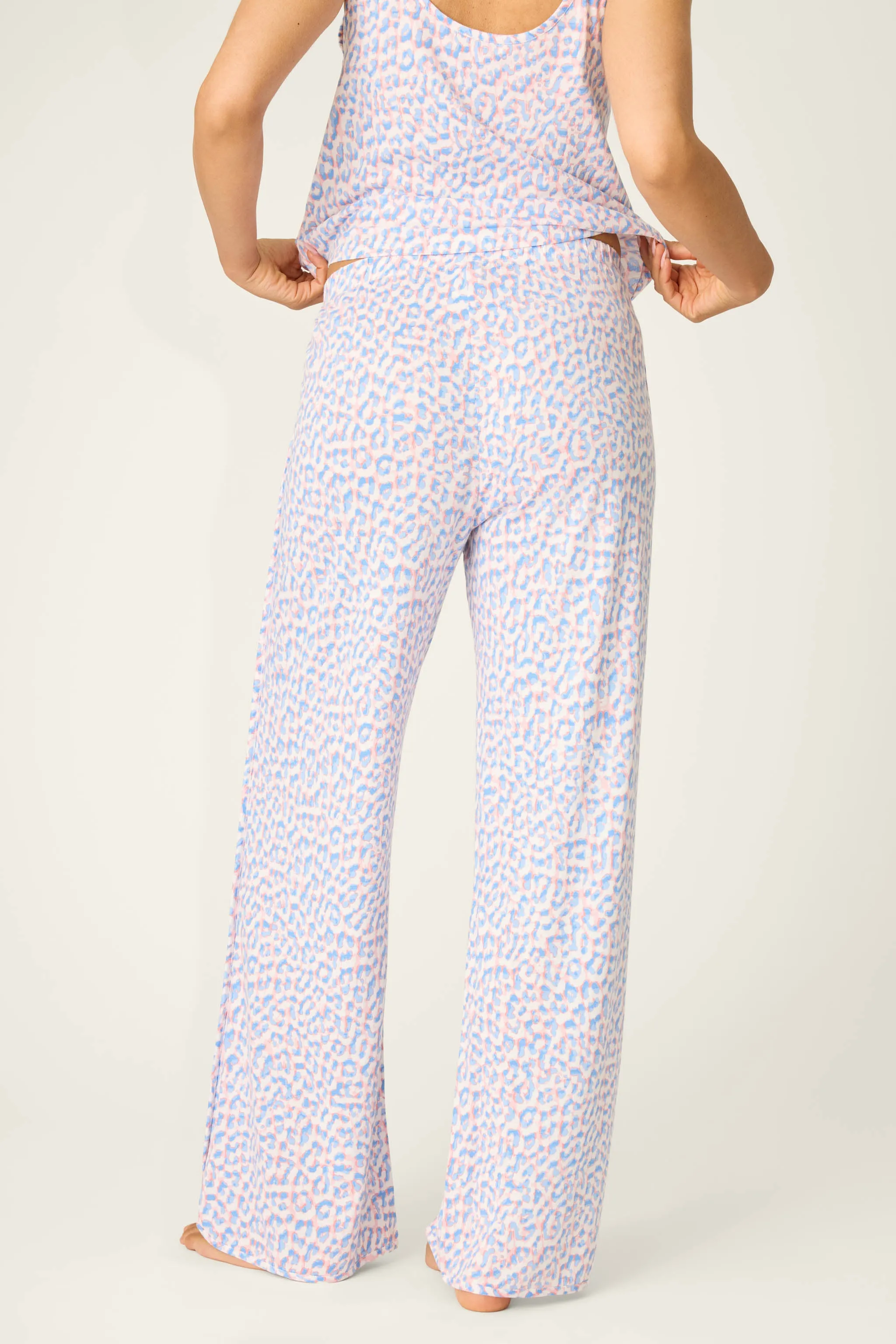 Animal Lover Leopard Print Open Leg Pants sold by P.J. Salvage product image thumbnail 4