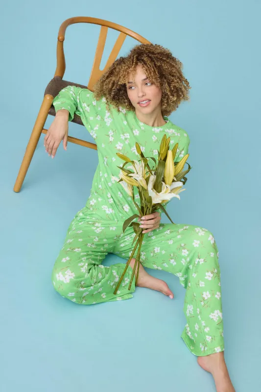 C'est La Vie Floral Print Lounge Set sold by P.J. Salvage