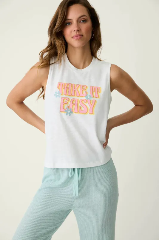 Take It Easy Tank made by P.J. Salvage