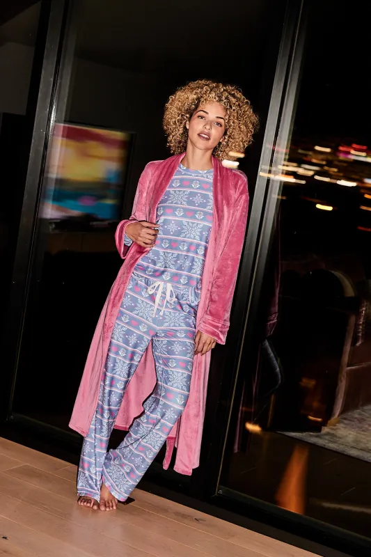 Mountain Bound Thermal Velour PJ Set sold by P.J. Salvage