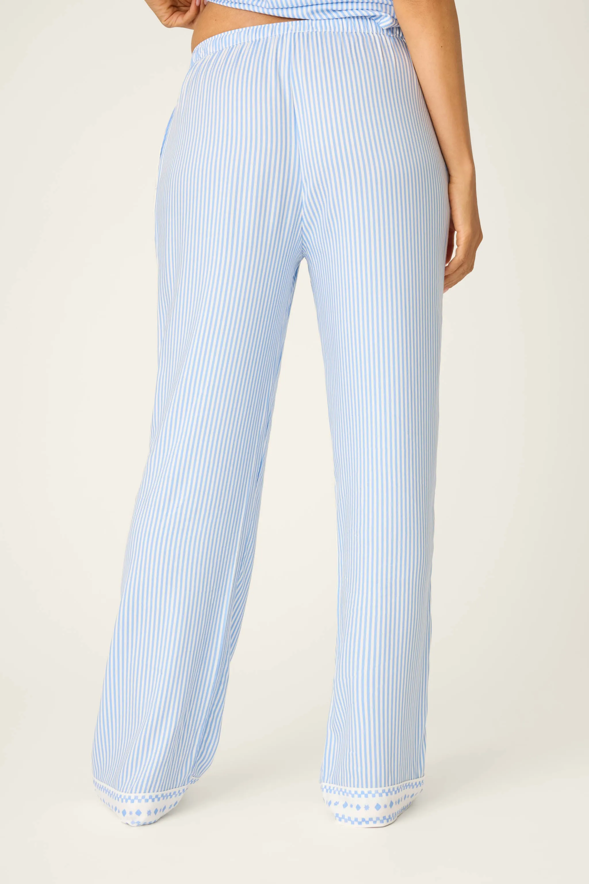 Frutta Fresca Striped Open Leg Pants sold by P.J. Salvage product image thumbnail 4
