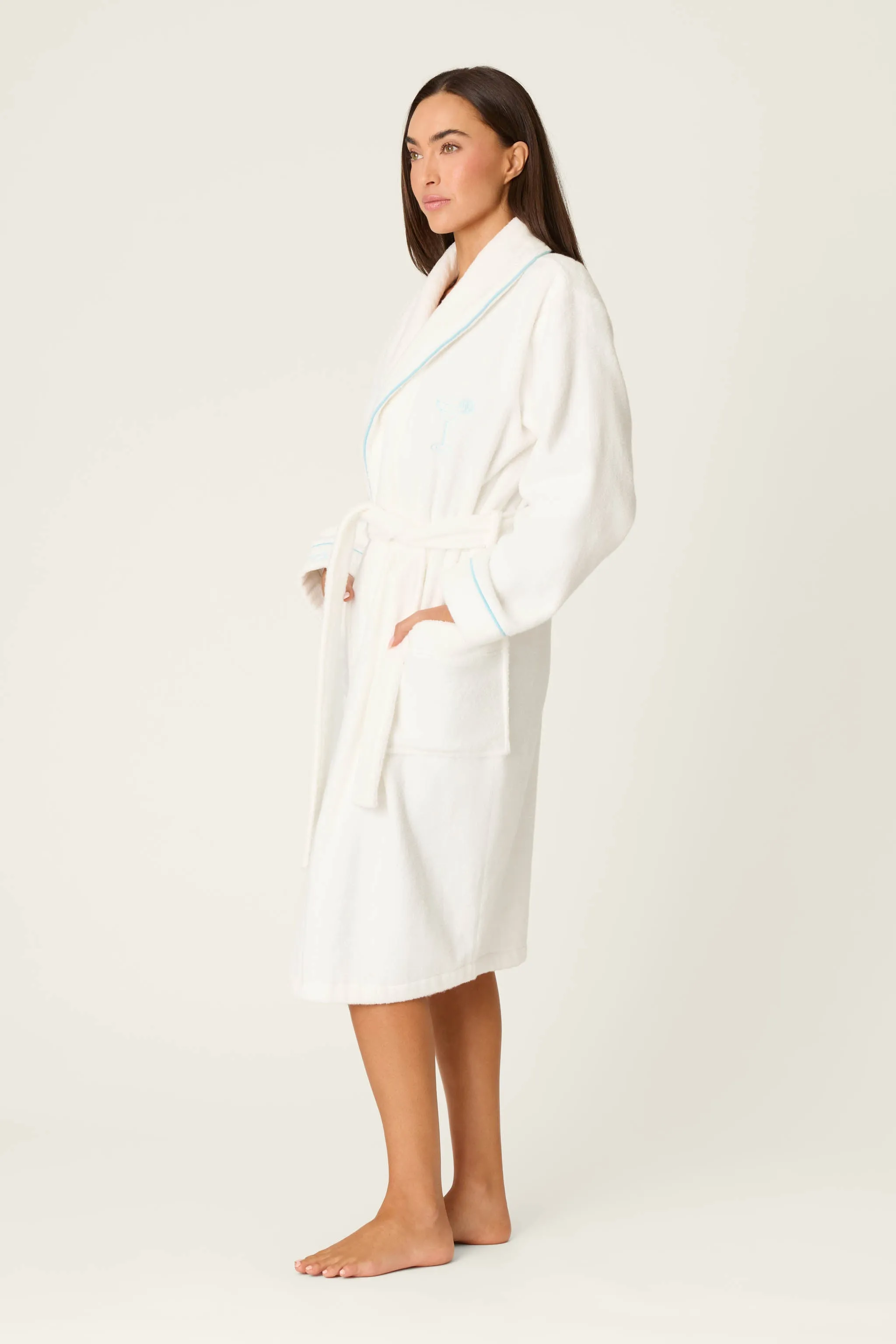 Playful Terry Happy Hour Robe sold by P.J. Salvage product image thumbnail 2