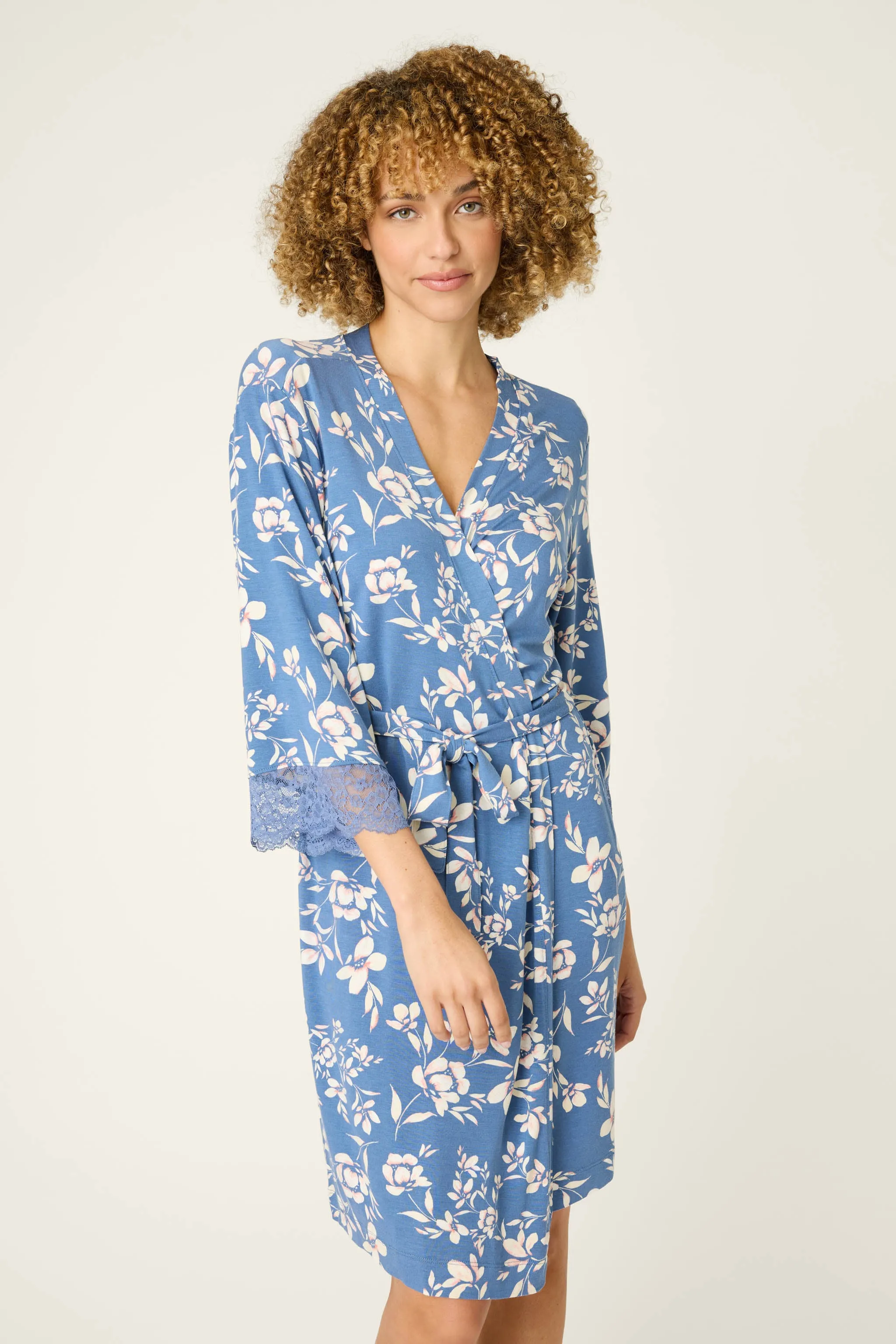 Flora Dreams Twilight Garden Robe sold by P.J. Salvage product image thumbnail 4