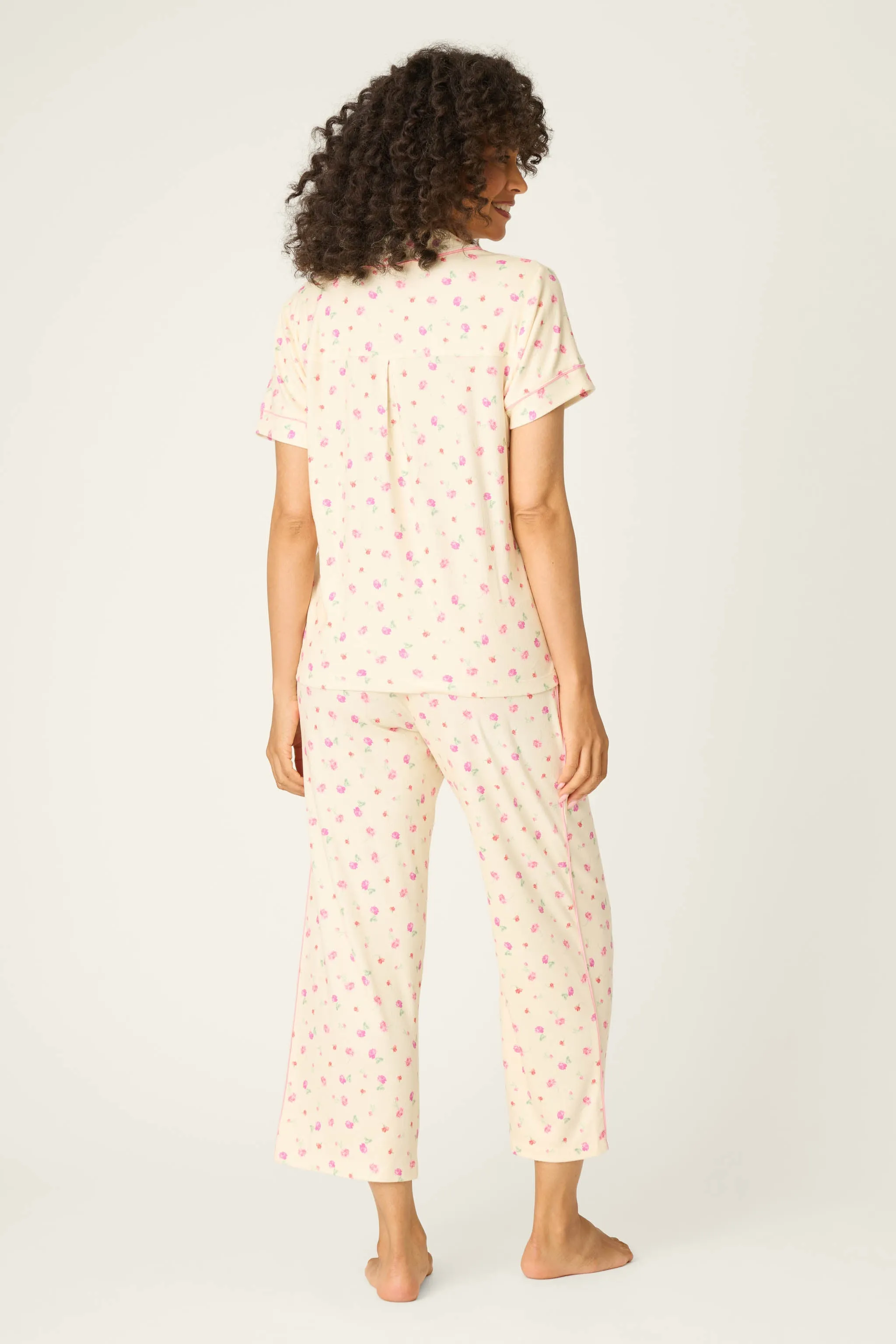 For the Mamas Butter Blooms Cropped 3-Piece PJ Set sold by P.J. Salvage product image thumbnail 5