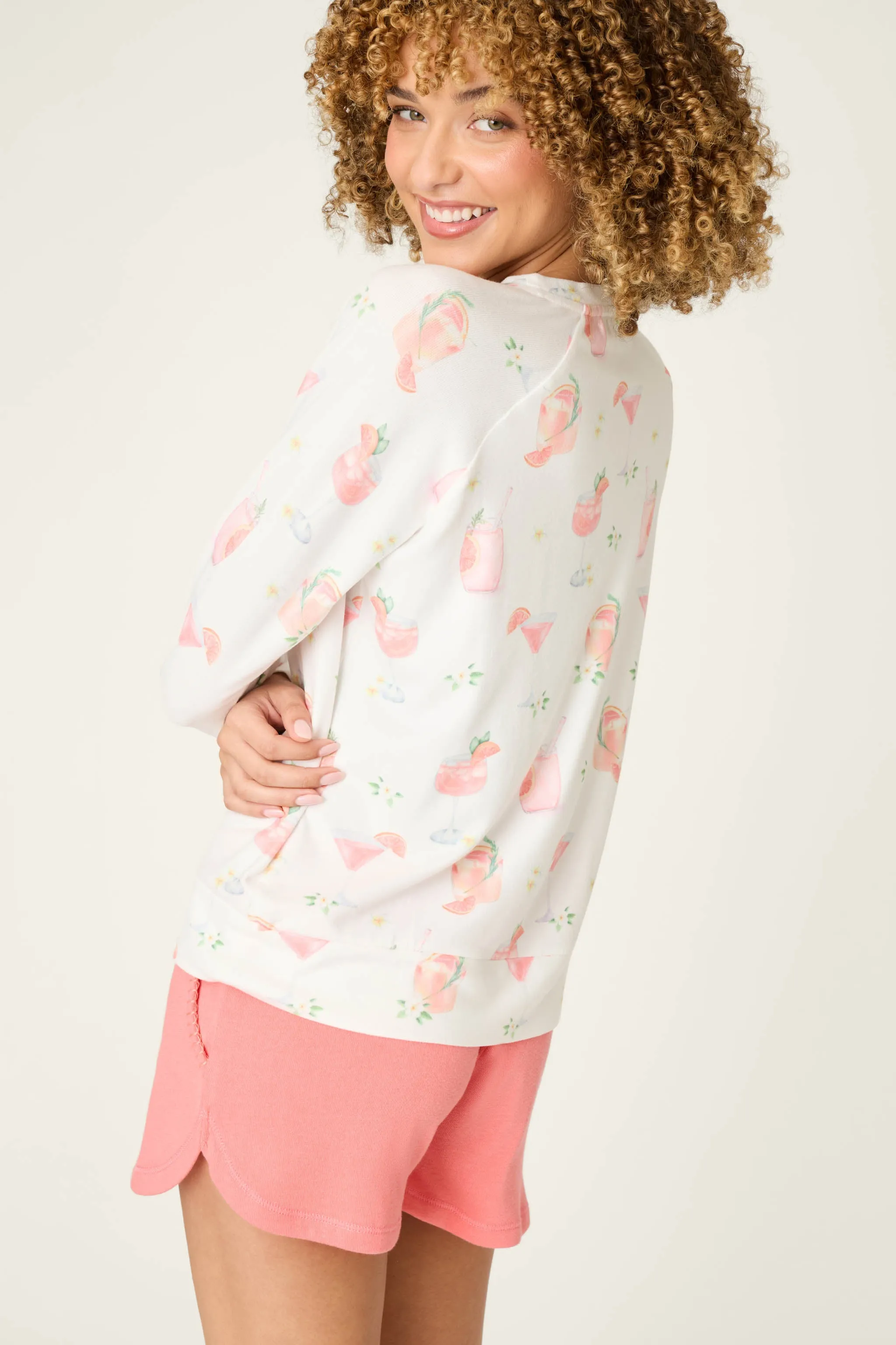 Paloma Mama Sweet Sips Long Sleeve Top sold by P.J. Salvage product image thumbnail 4