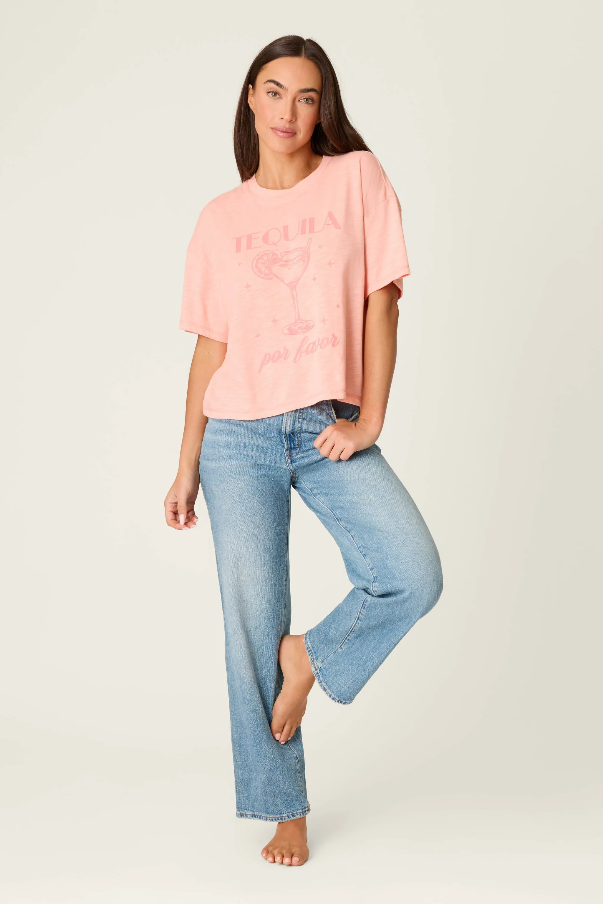 Paloma Mama Tequila Por Favor Graphic T-Shirt sold by P.J. Salvage product image thumbnail 3