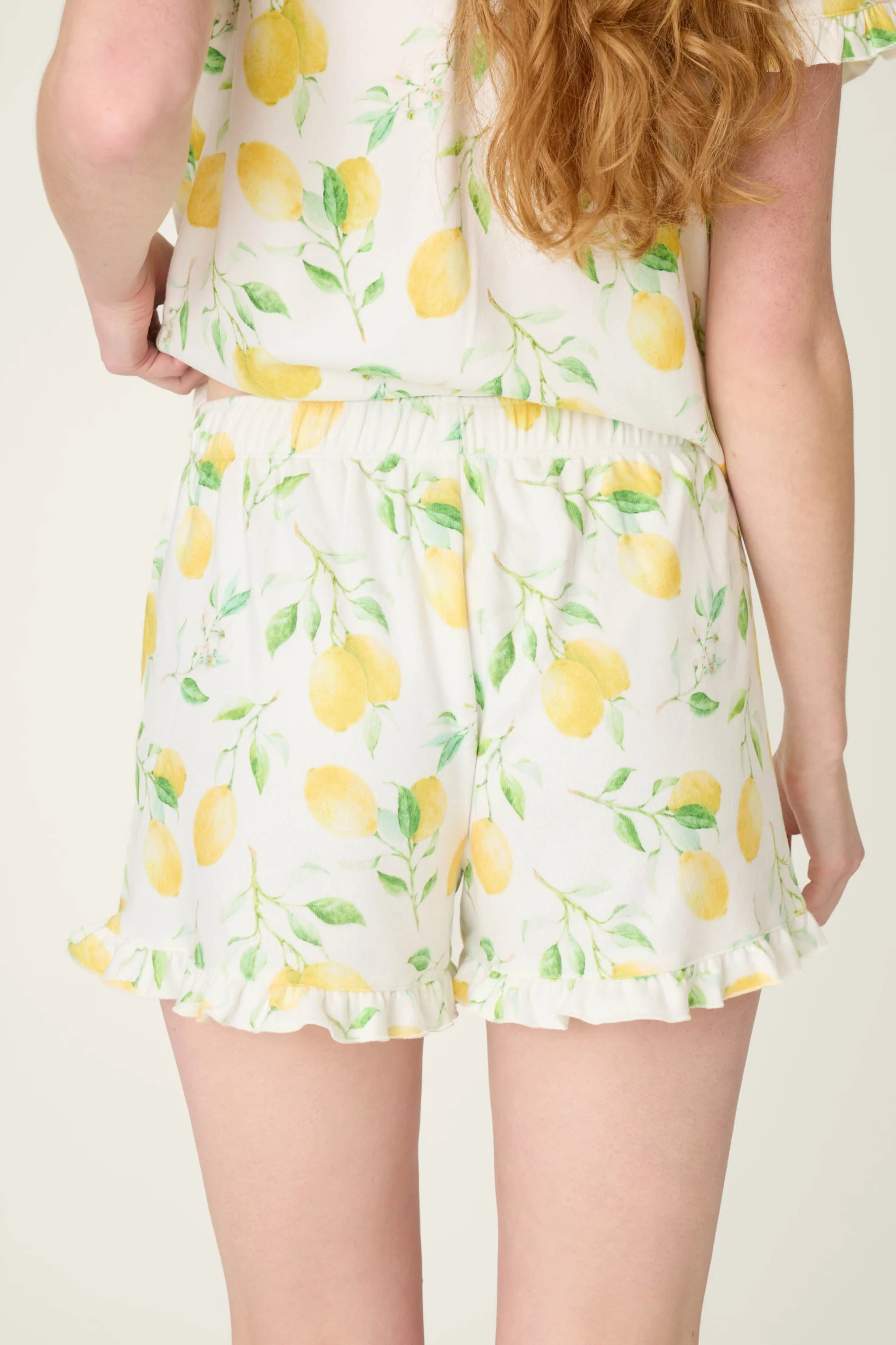 La Dolce Spritz Lemon Zest Sleep Shorts sold by P.J. Salvage product image thumbnail 4