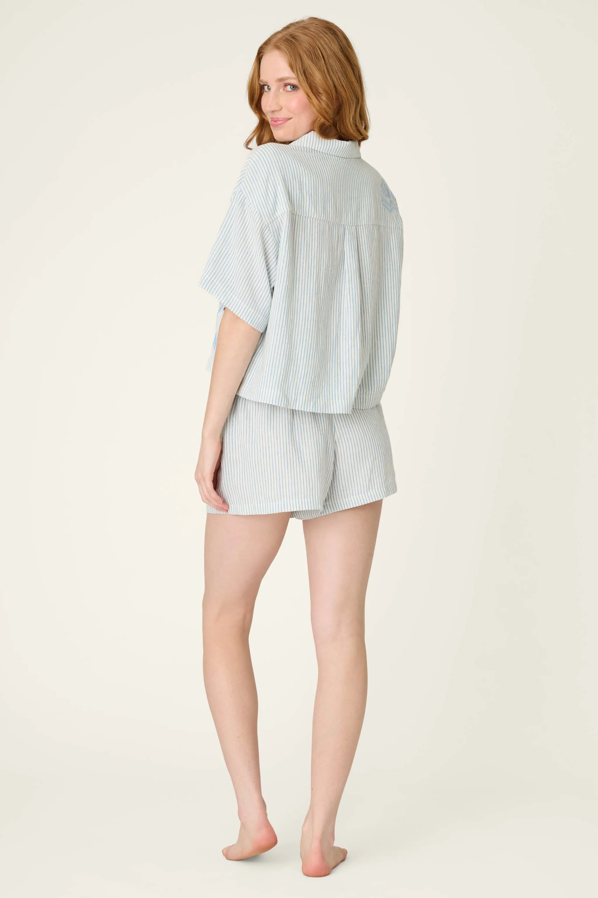 Ciao Babe Blue Riviera Short Set sold by P.J. Salvage product image thumbnail 3