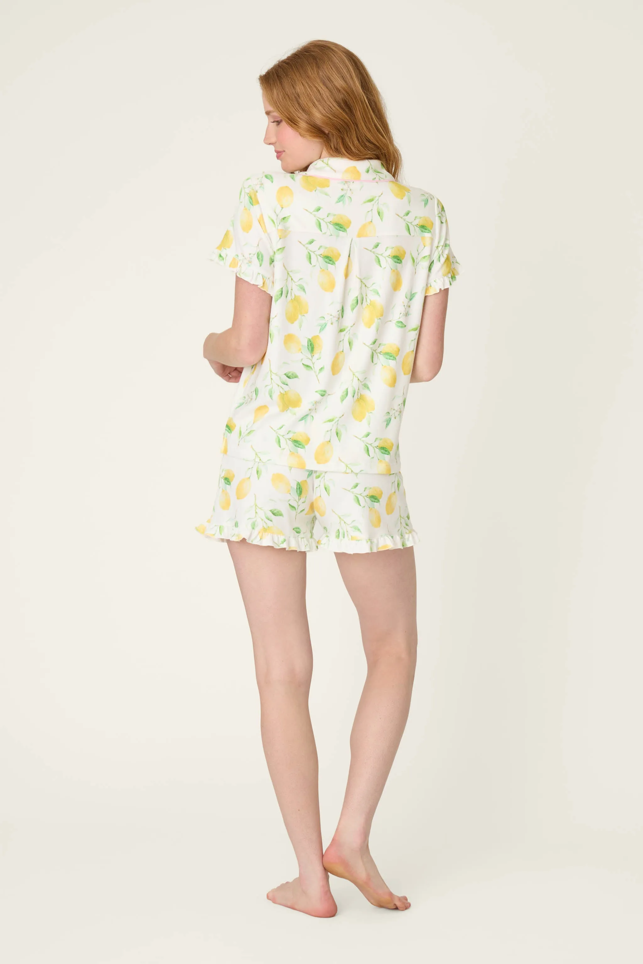 La Dolce Spritz Lemon Zest Short PJ Set sold by P.J. Salvage product image thumbnail 3