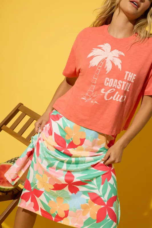 The Coastal Club Graphic Print T-Shirt made by P.J. Salvage
