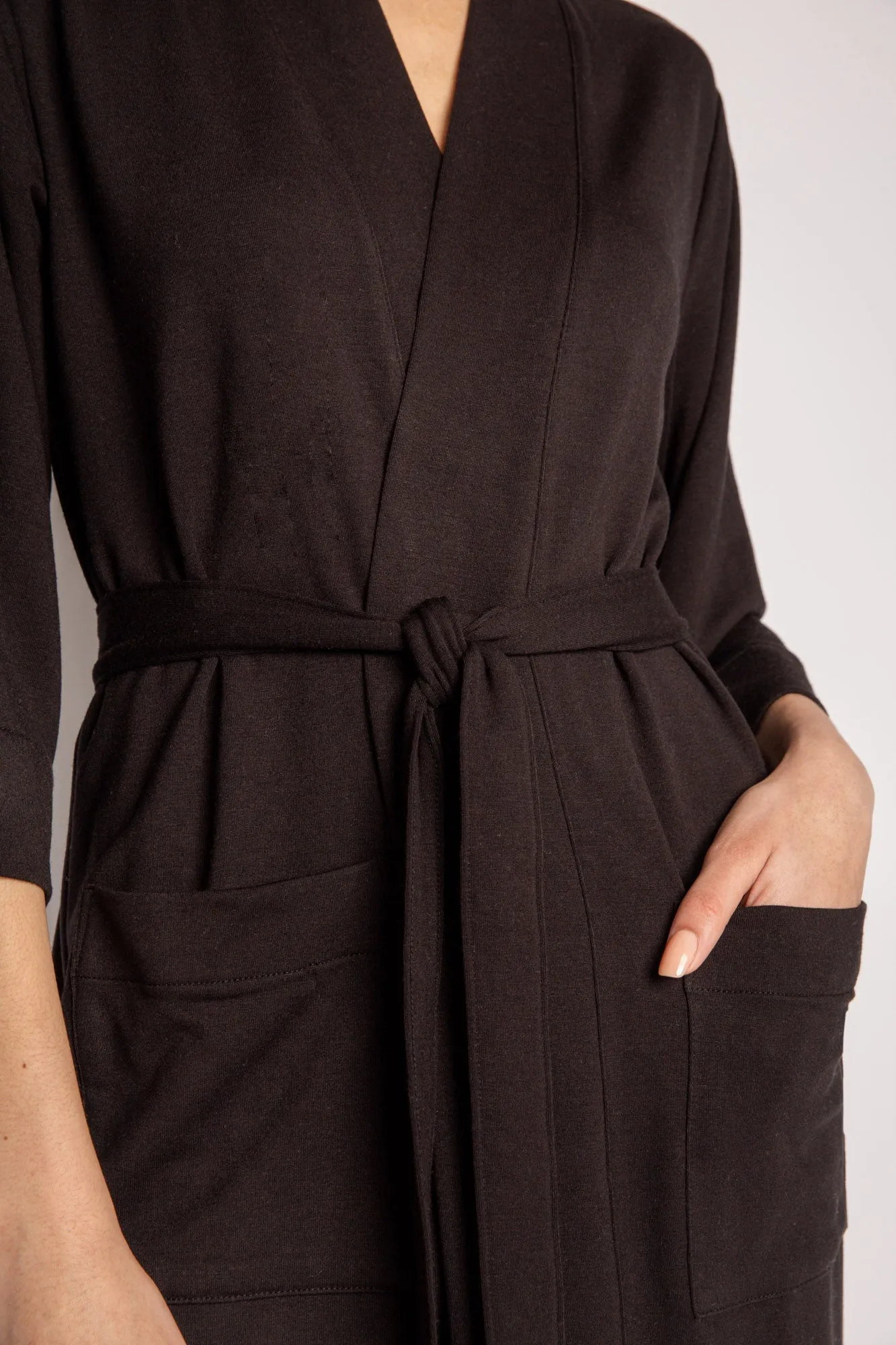 Jammie Essentials Black Robe sold by P.J. Salvage product image thumbnail 3