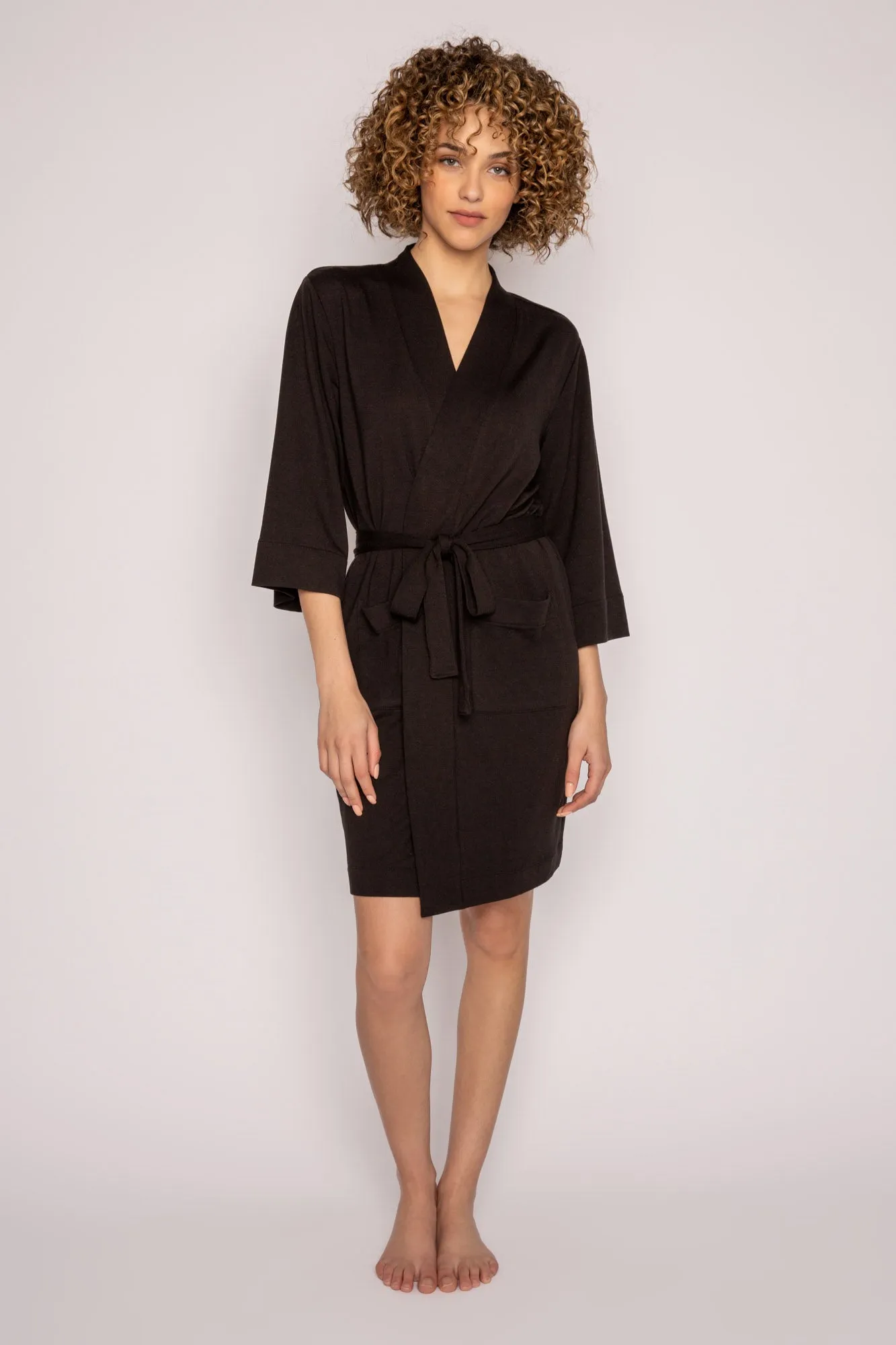 Jammie Essentials Black Robe sold by P.J. Salvage product image thumbnail 4