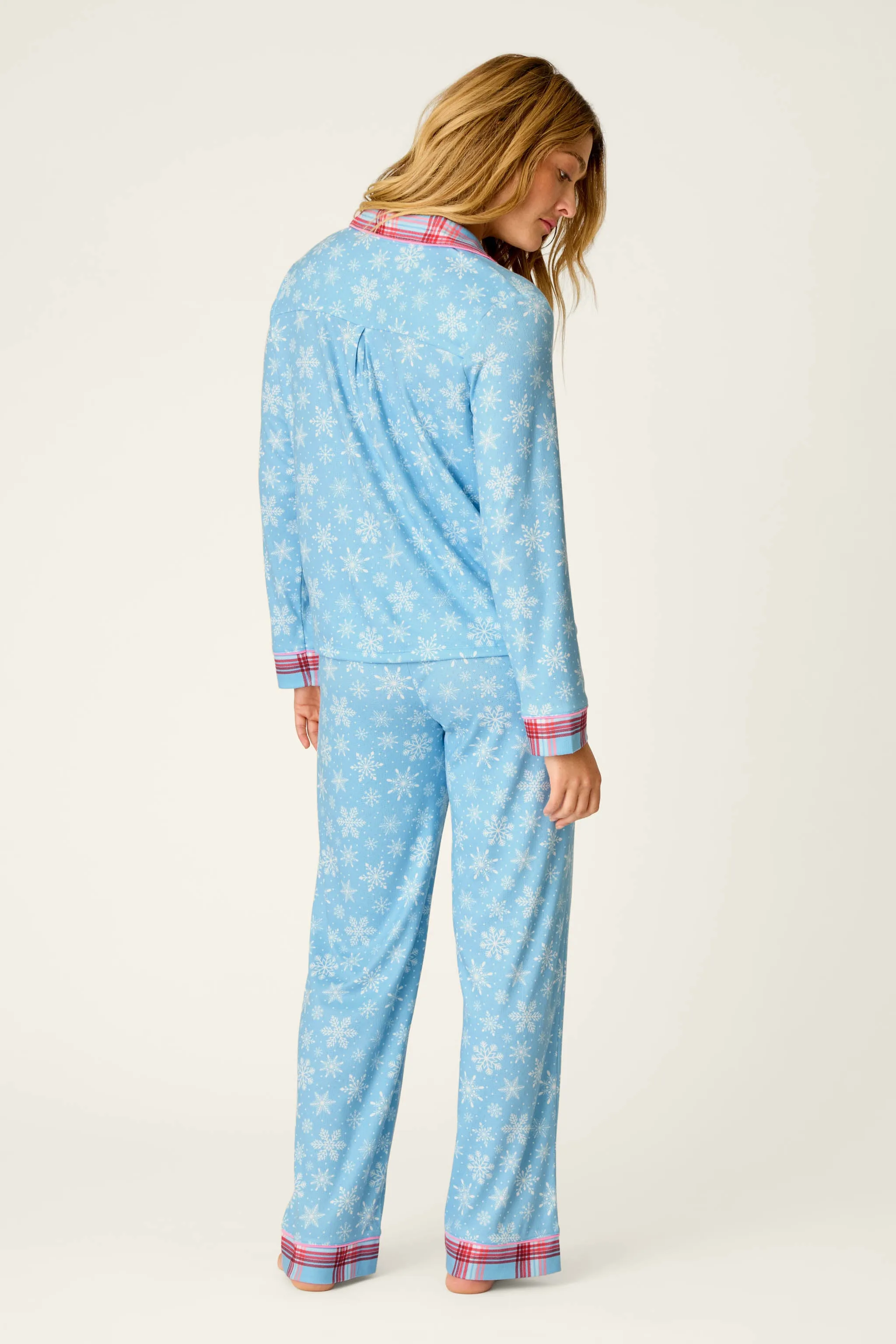 Plaid About You Snowflakes & Plaid PJ Set sold by P.J. Salvage product image thumbnail 3