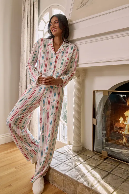 Après All Day Ski Print 3-Piece PJ Set made by P.J. Salvage