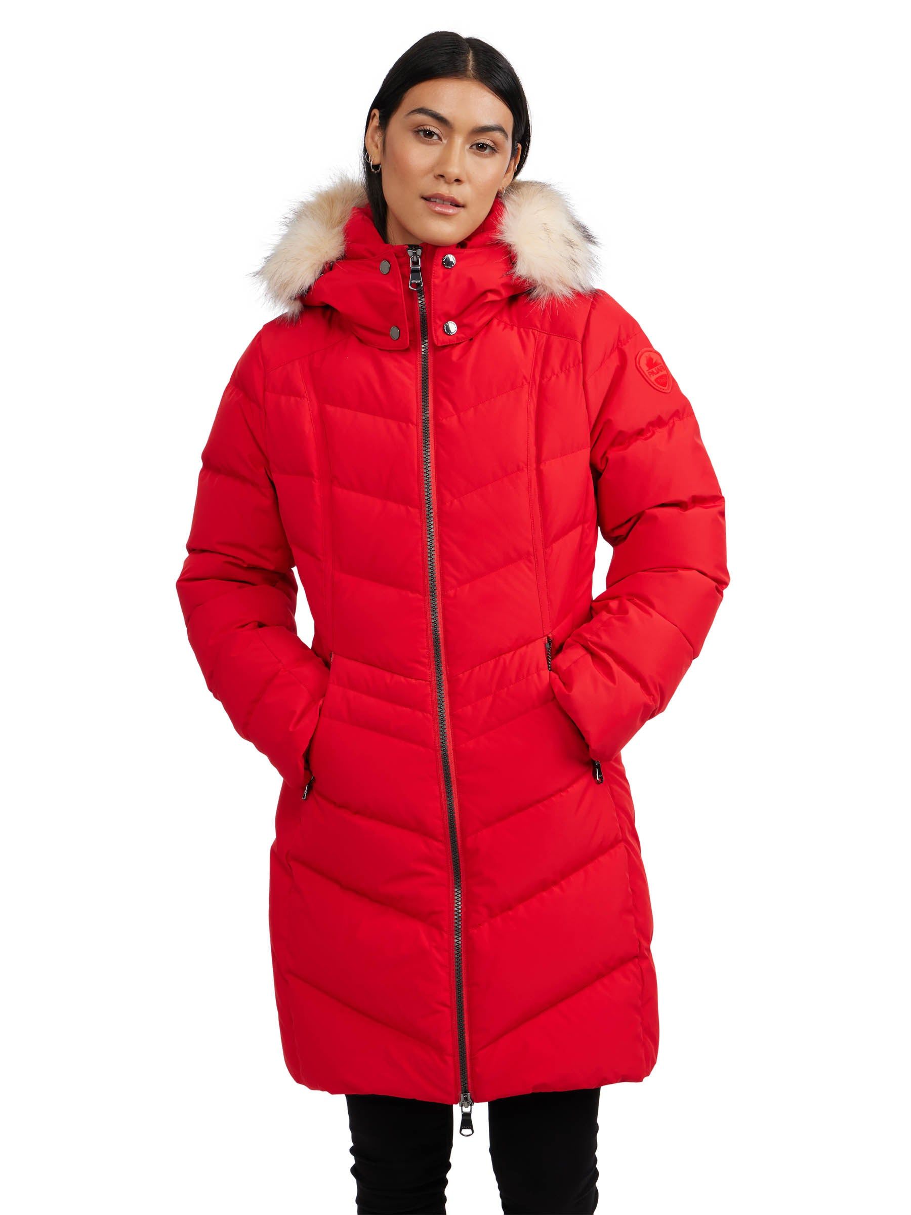 January Women's Quilted Puffer w/ Faux Fur sold by Pajar