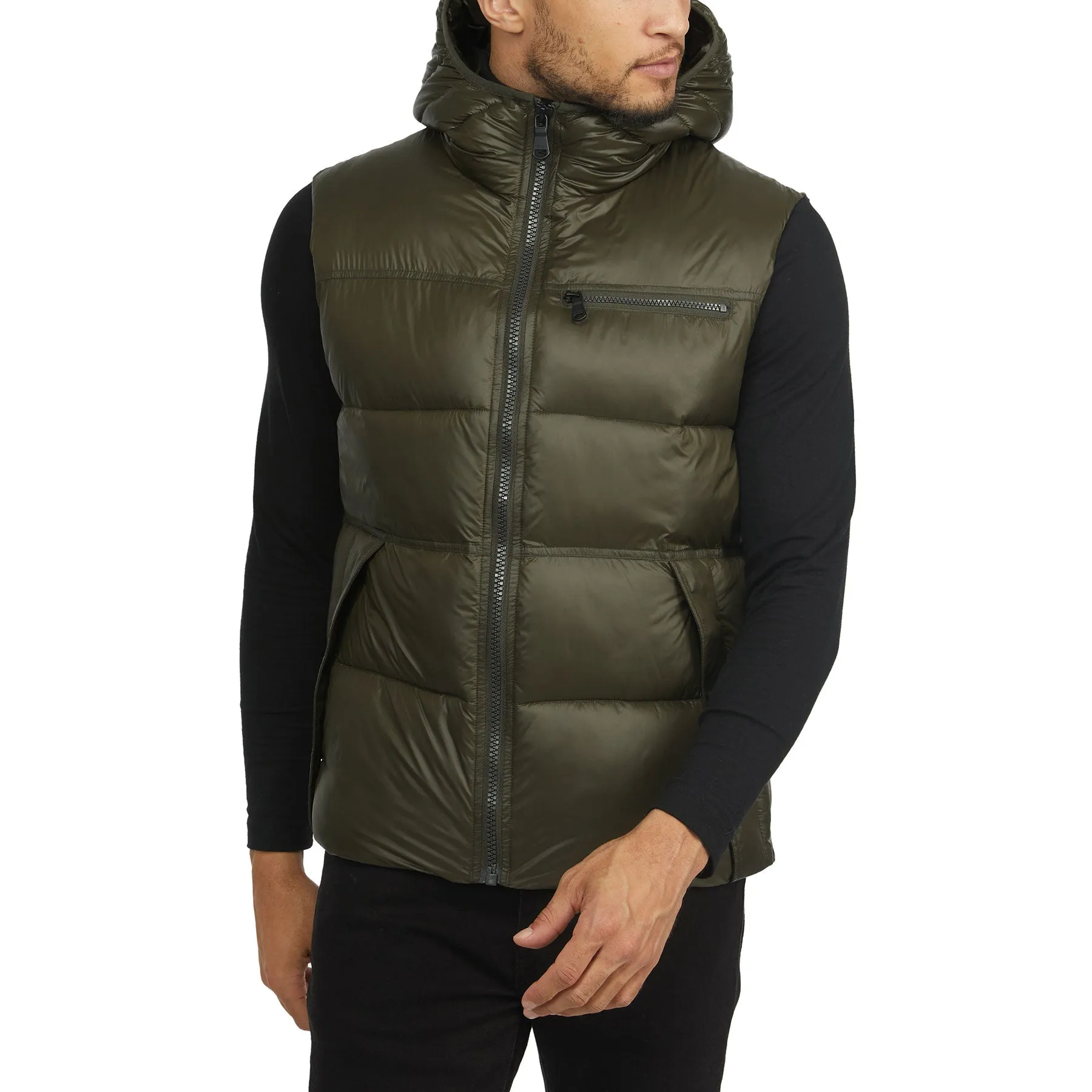 Ryan Men's Lightweight Hooded Puffer Vest sold by Pajar product image thumbnail 3