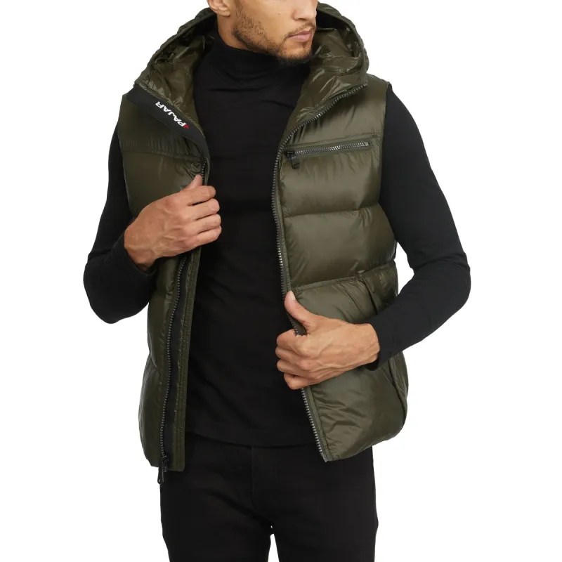 Ryan Men's Lightweight Hooded Puffer Vest sold by Pajar