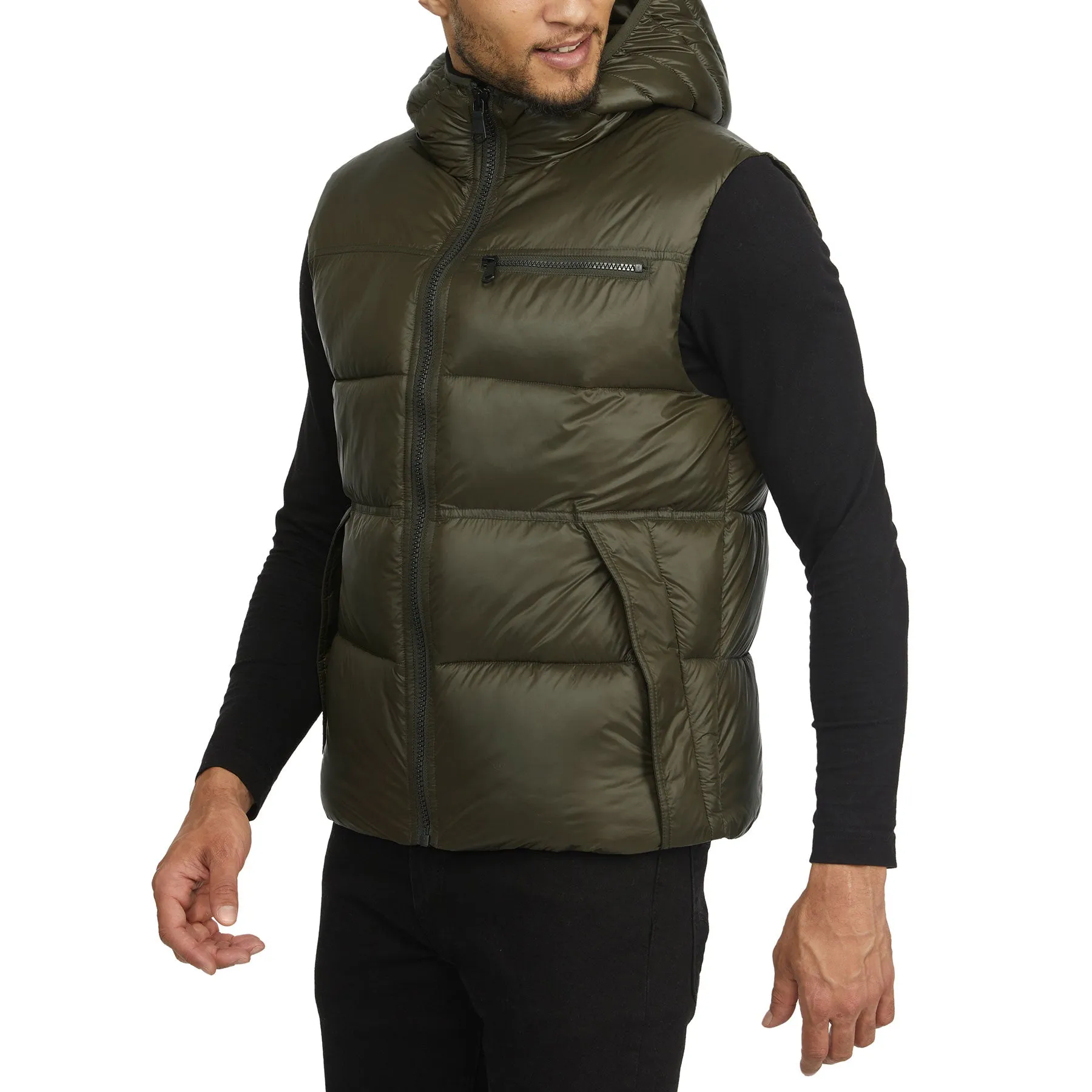 Ryan Men's Lightweight Hooded Puffer Vest sold by Pajar product image thumbnail 2