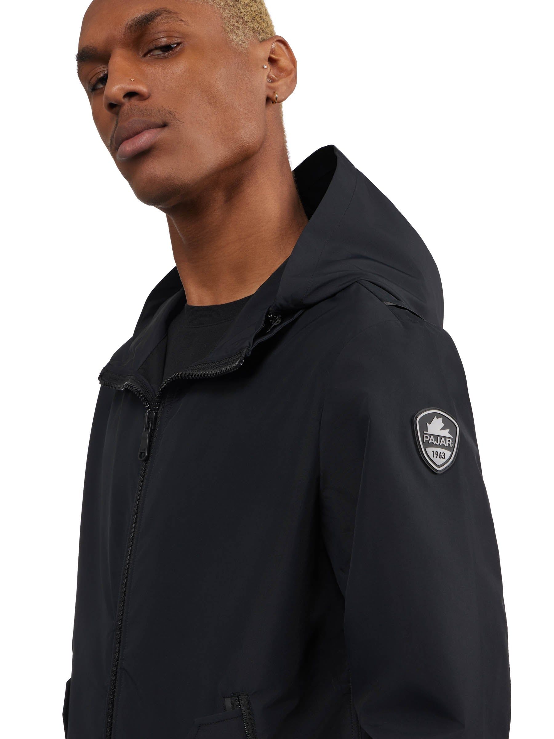 Riku Men's Golf-Style Rain Shell w/ Detachable Hood sold by Pajar product image thumbnail 5